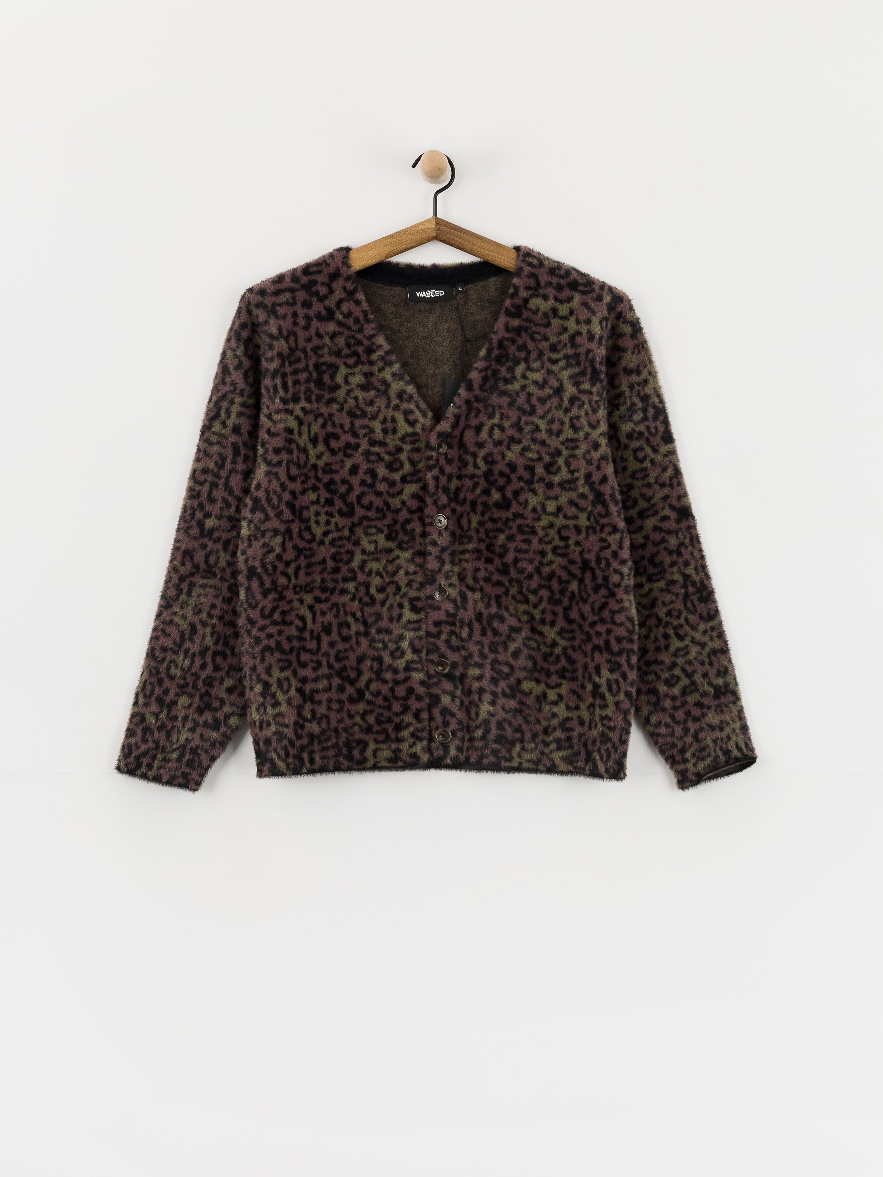 Mikina Wasted Paris Cheetah Cardigan