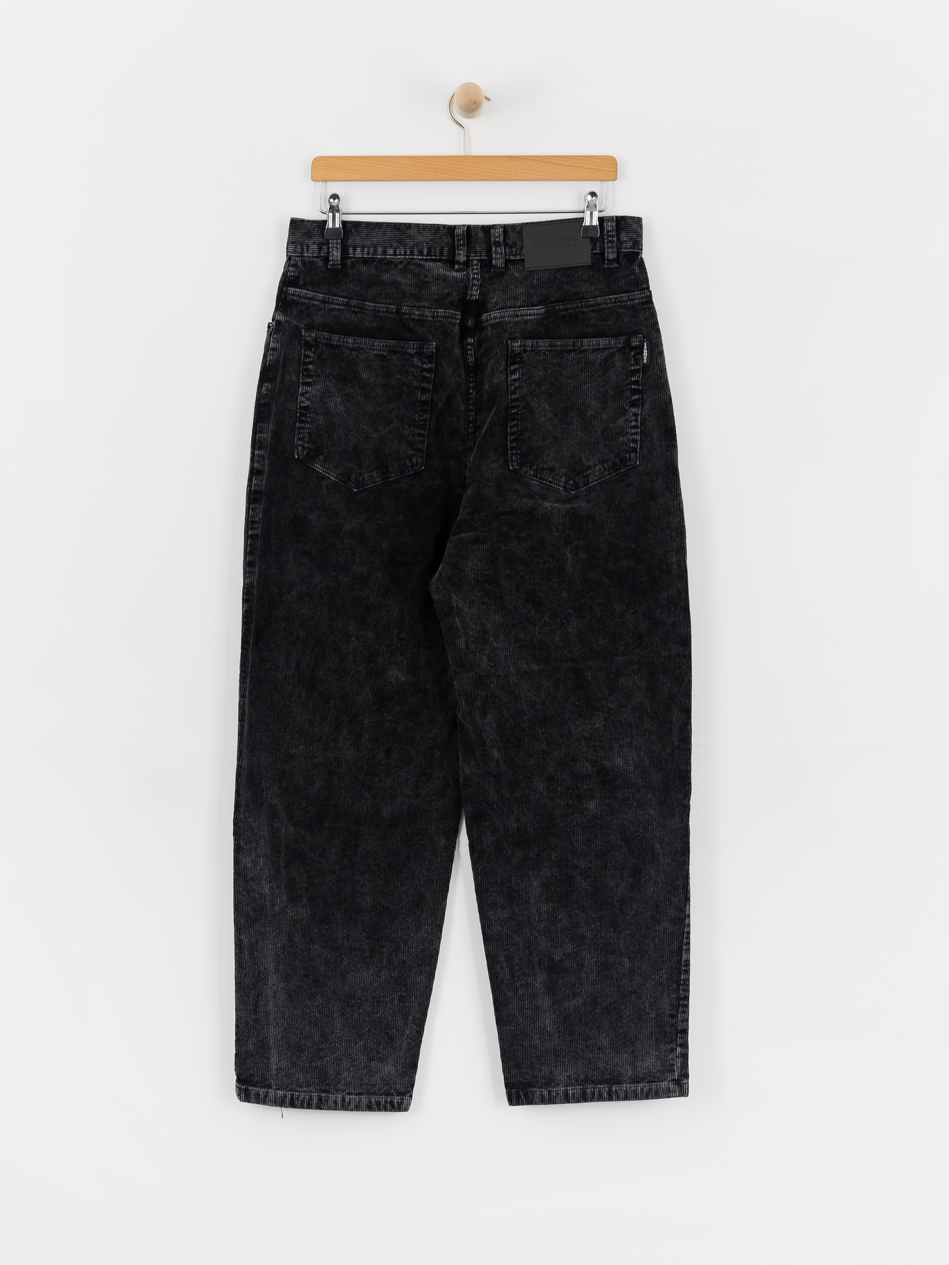 Kalhoty Wasted Paris Faded Corduroy Casper (faded black)