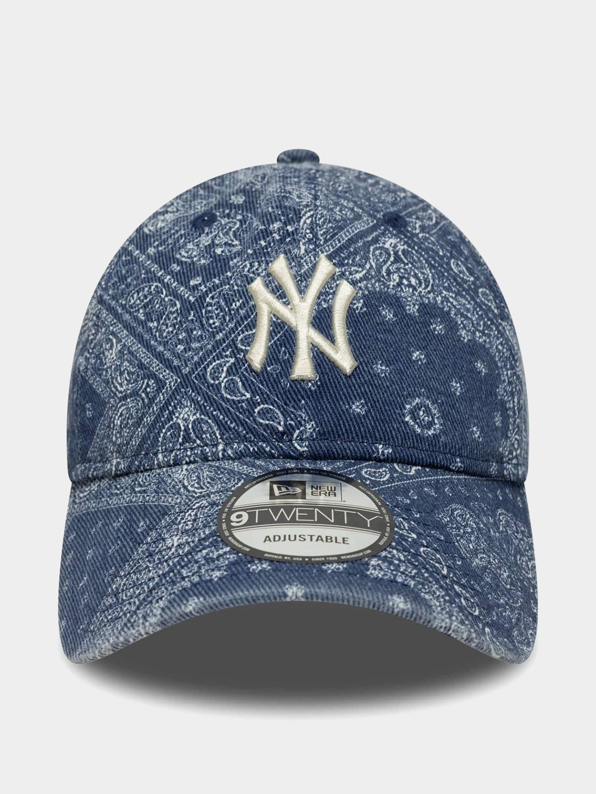 Kšiltovka  New Era Washed Paisley 9Twenty New York Yankees (navy)