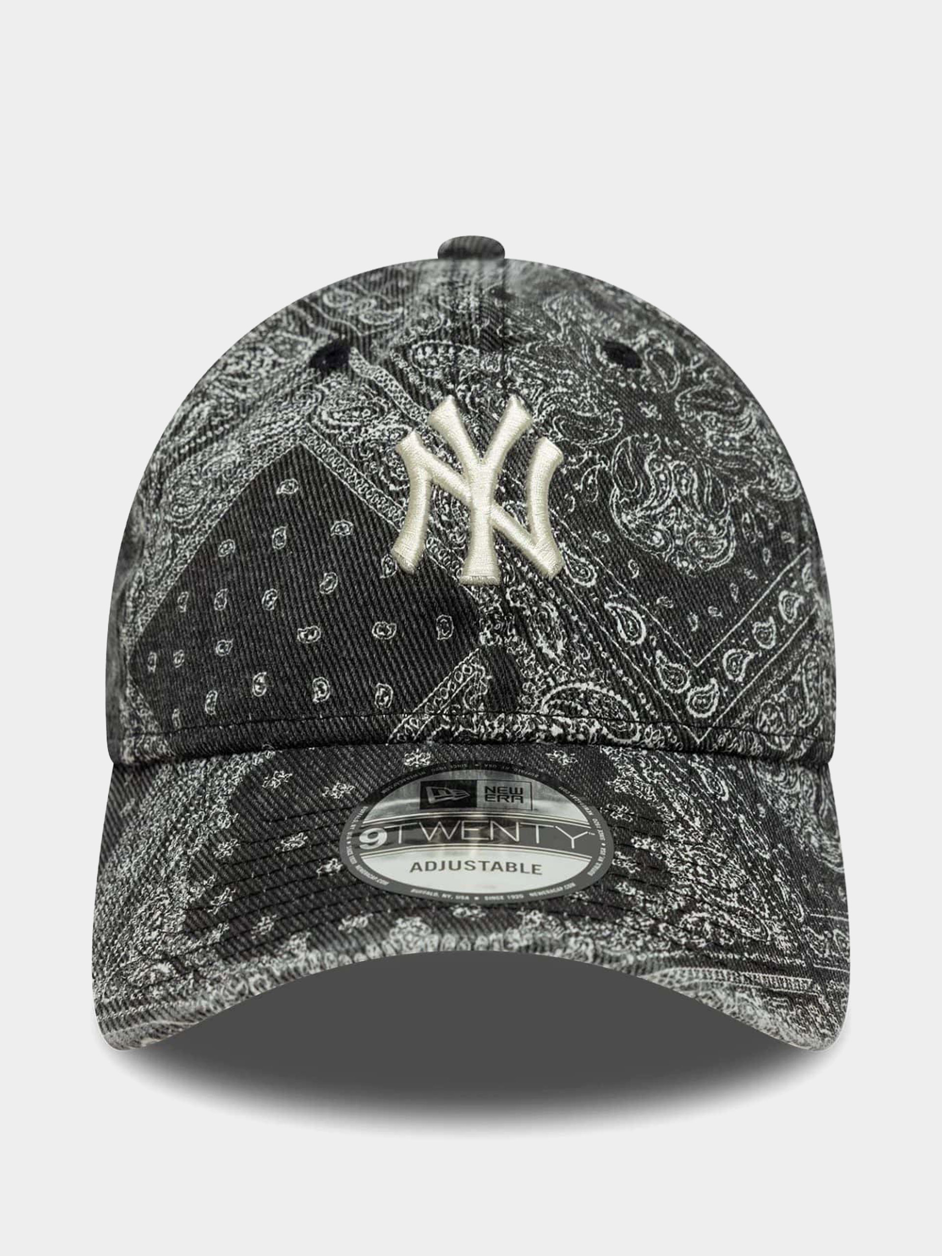 Kšiltovka  New Era Washed Paisley 9Twenty New York Yankees (black)