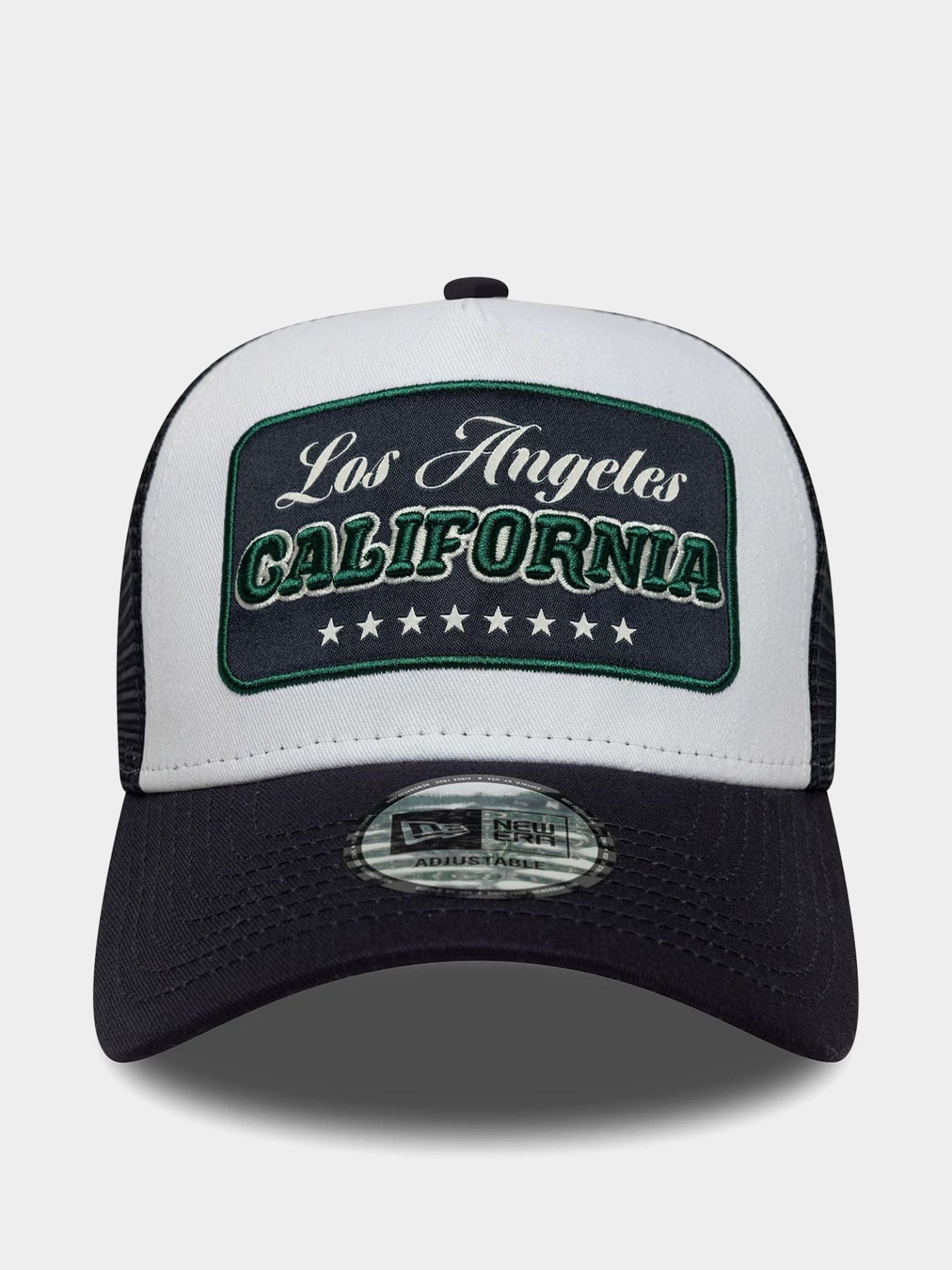 Kšiltovka  New Era Location Patch Trucker (navy/white)