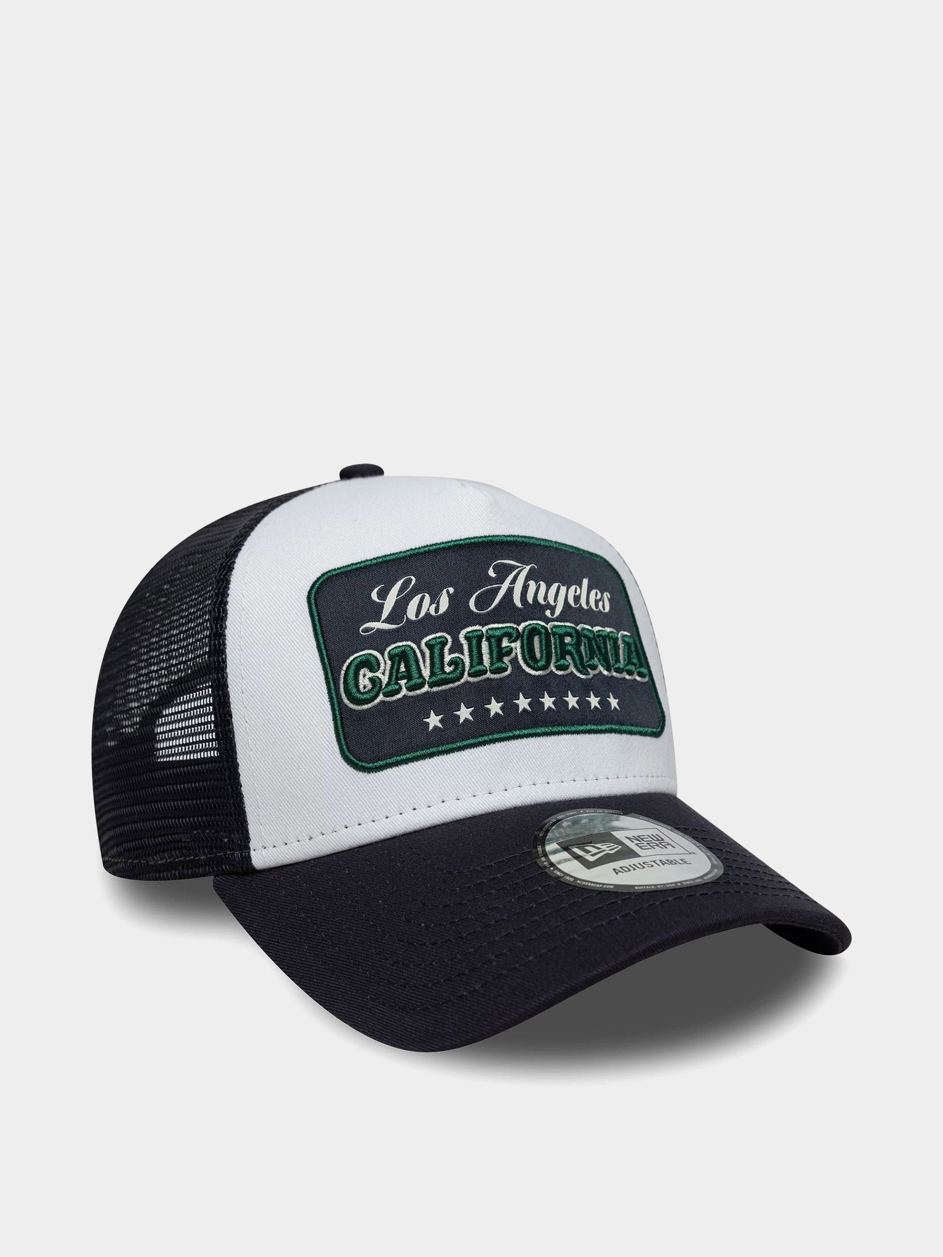 Kšiltovka  New Era Location Patch Trucker (navy/white)