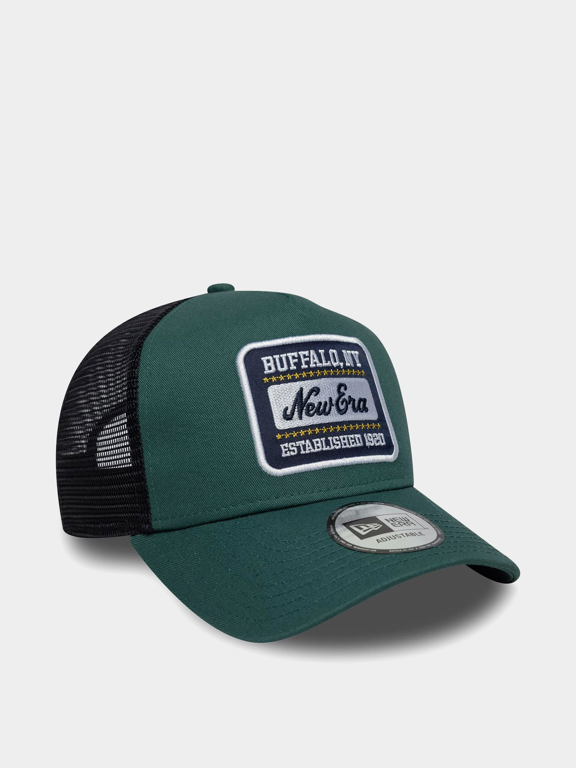 Kšiltovka  New Era Patch Trucker (pine green)