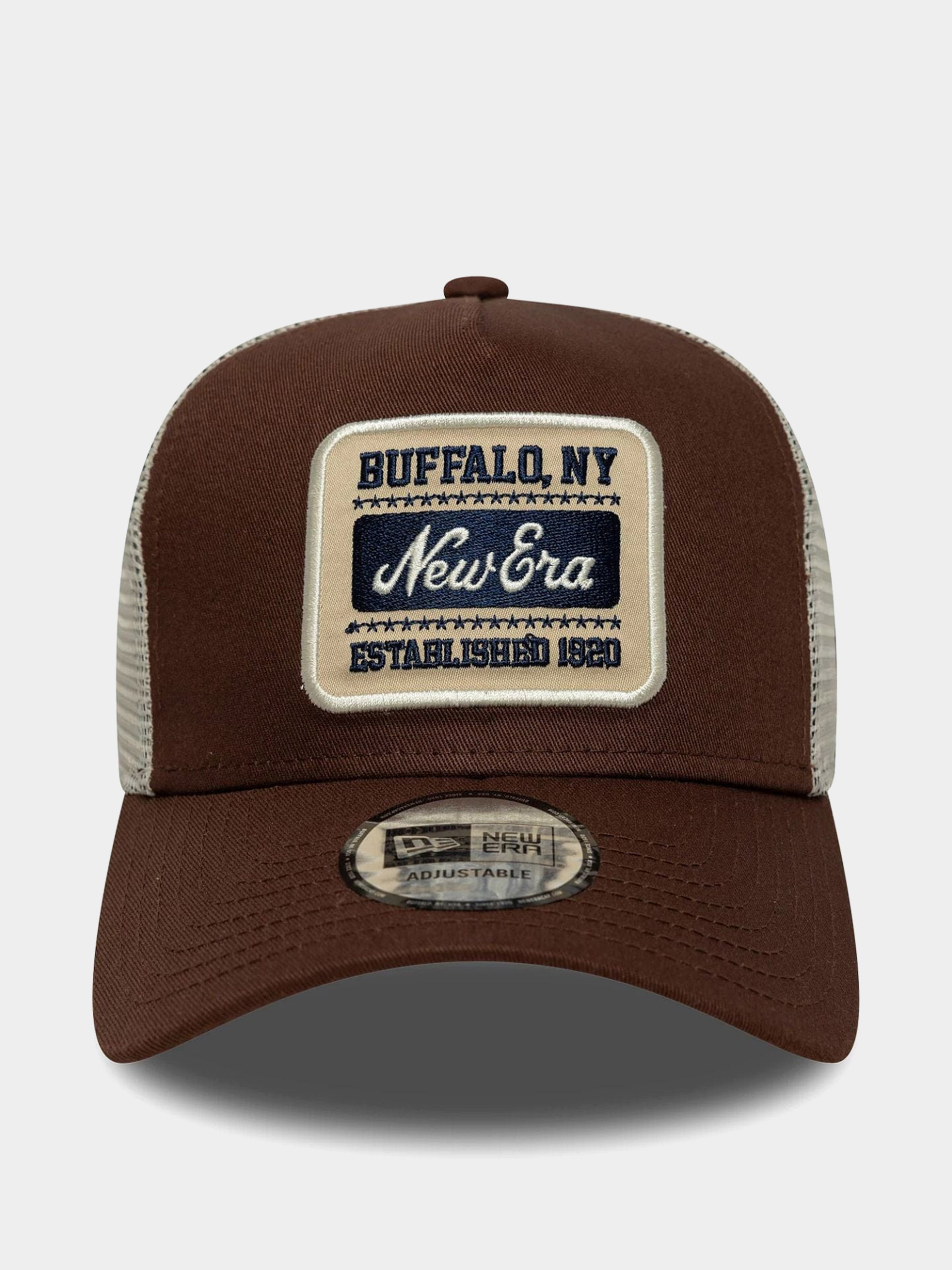 Kšiltovka  New Era Patch Trucker (chestnut)
