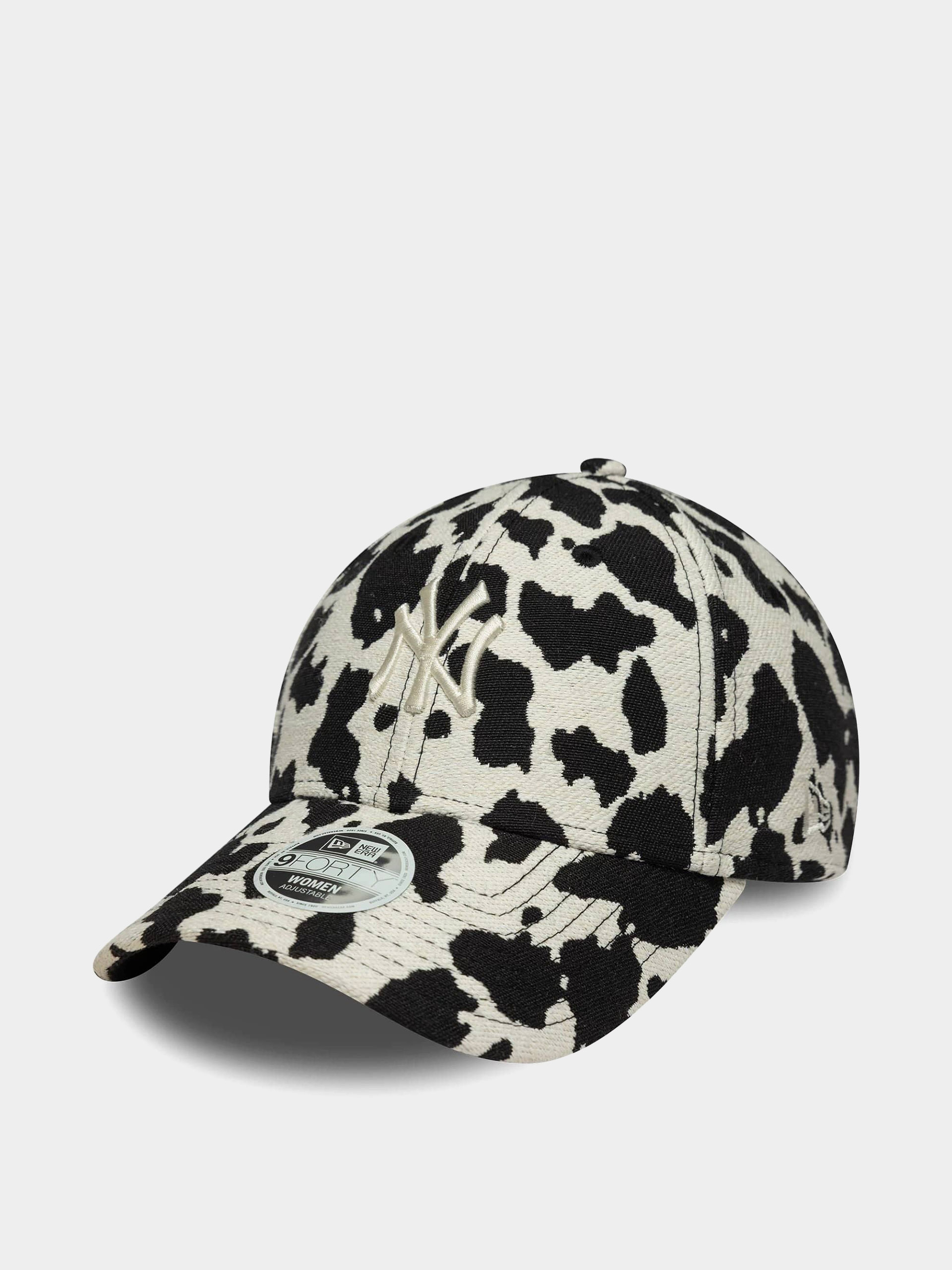 Kšiltovka  New Era Cow Midi 9Forty New York Yankees Wmn (black/white)