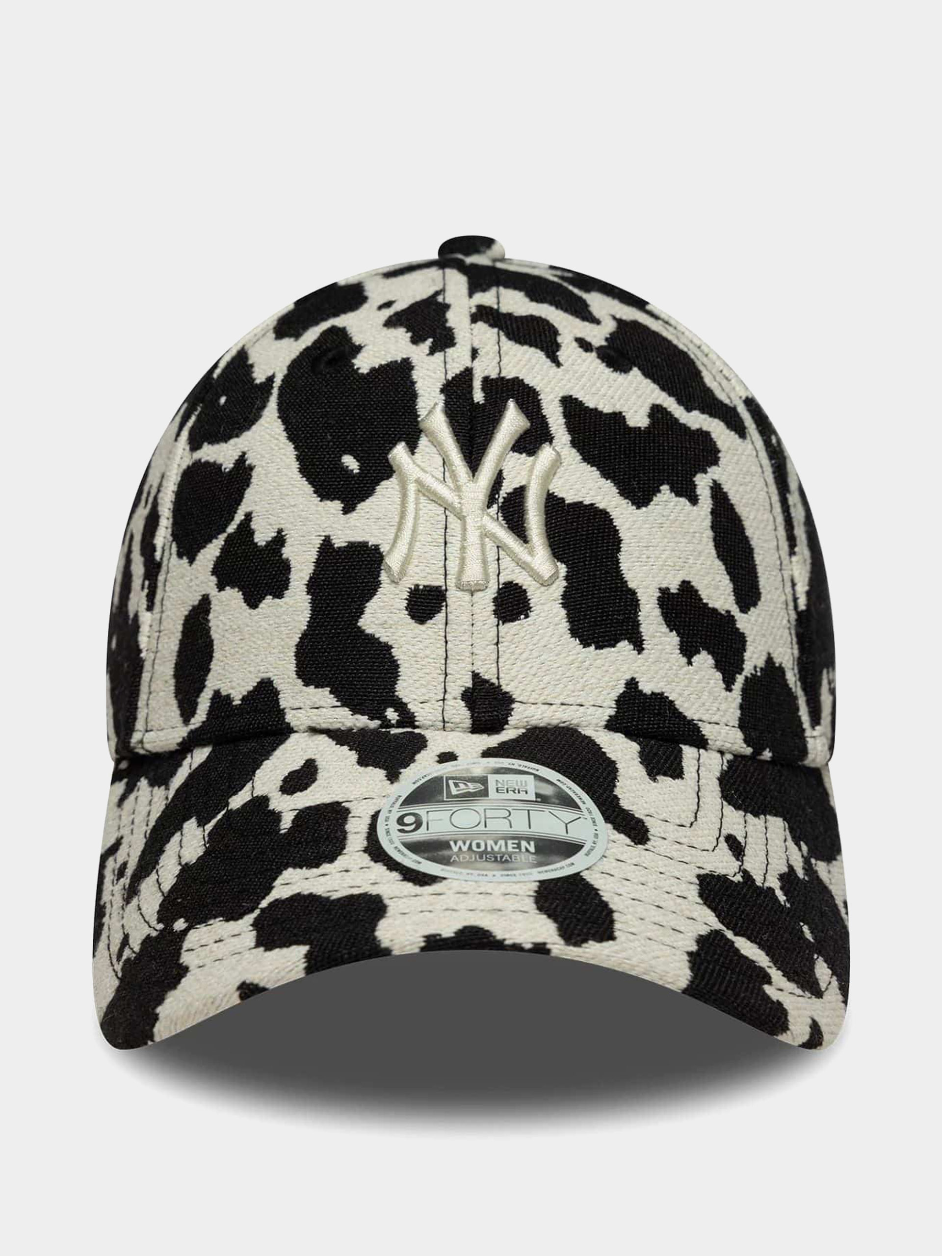 Kšiltovka  New Era Cow Midi 9Forty New York Yankees Wmn (black/white)