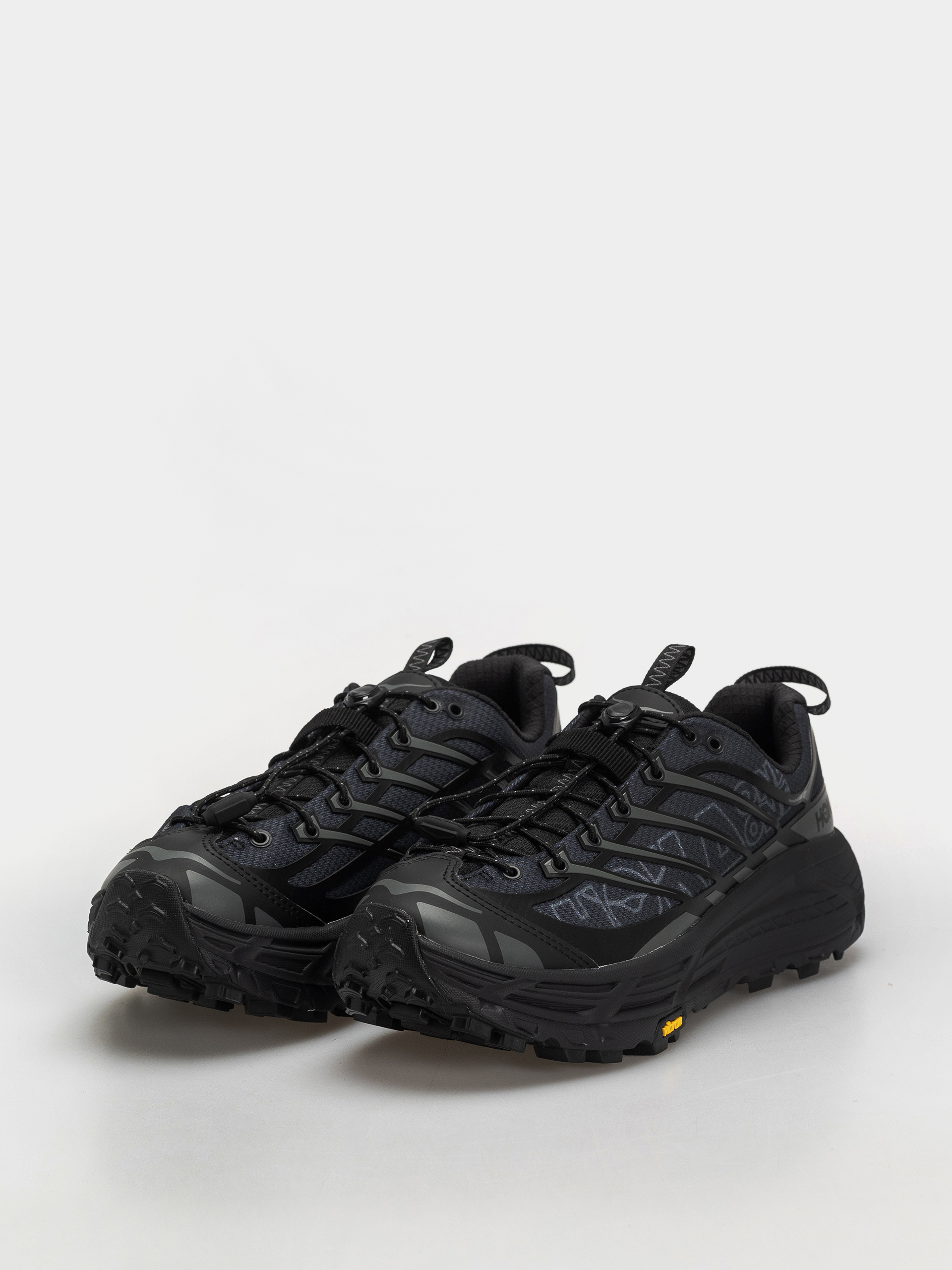 Boty Hoka Mafate Three 2 Wordmark (black/outer orbit)