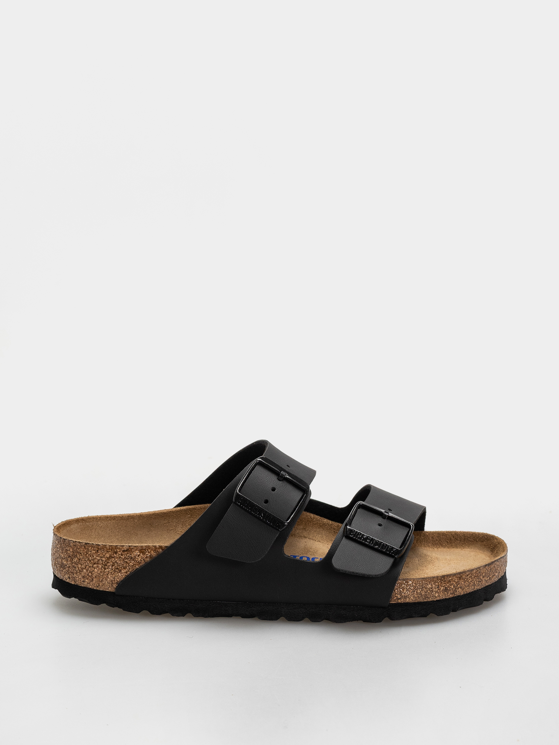 Plážovky Birkenstock Arizona Soft Footbed Birko Flor Regular (black)