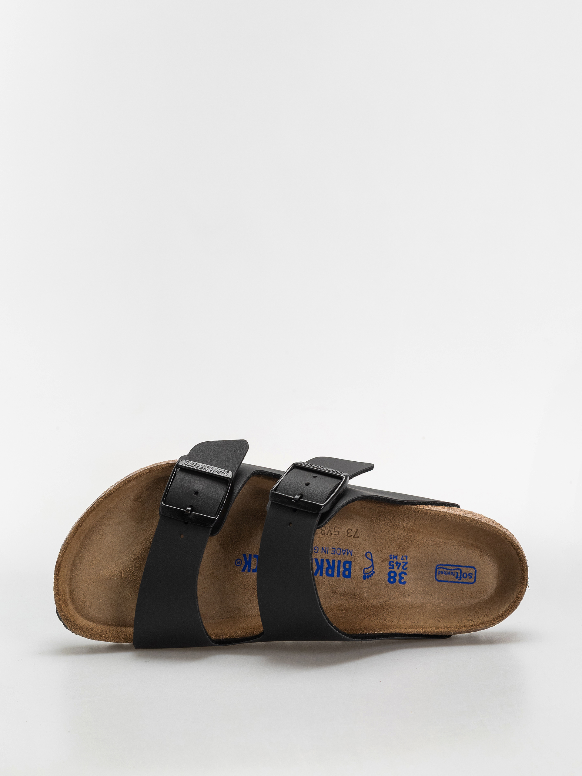 Plážovky Birkenstock Arizona Soft Footbed Birko Flor Regular (black)