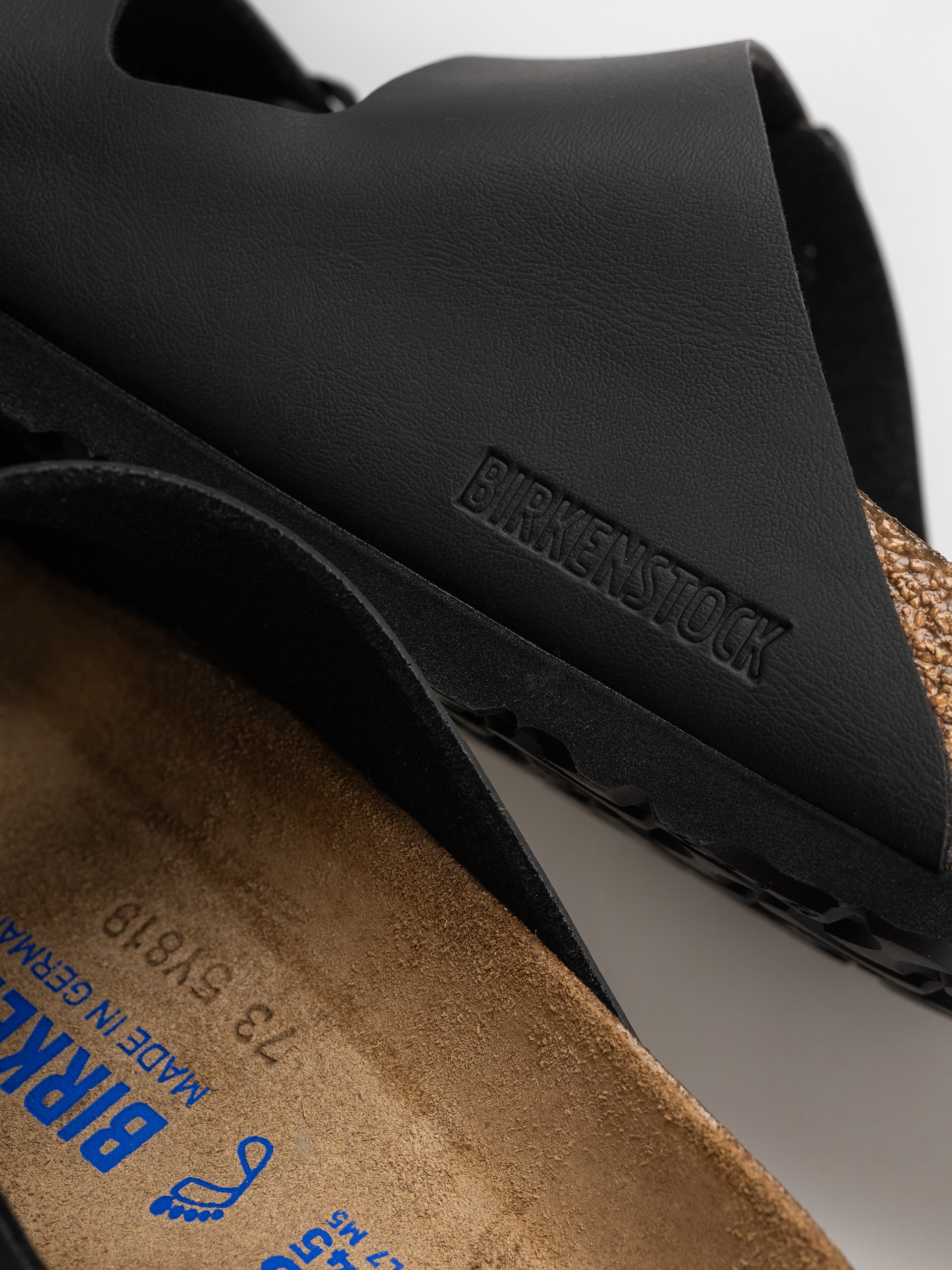 Plážovky Birkenstock Arizona Soft Footbed Birko Flor Regular (black)