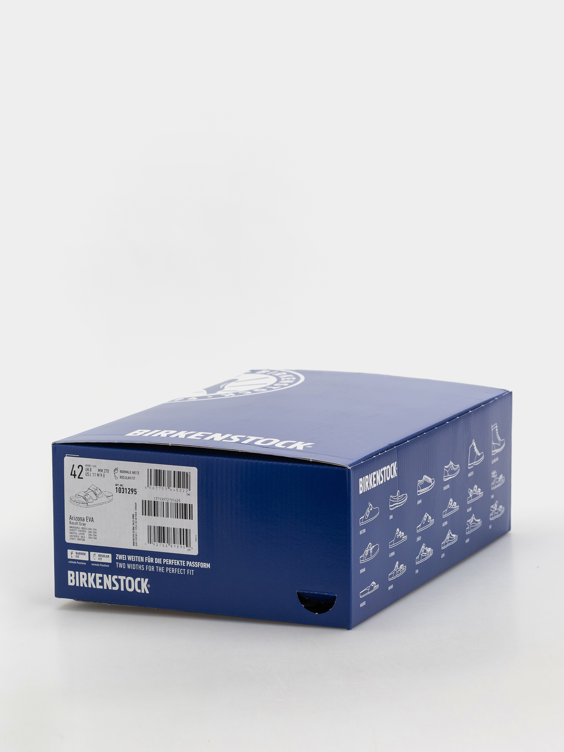 Plážovky Birkenstock Arizona Essentials EVA Regular (basalt gray)