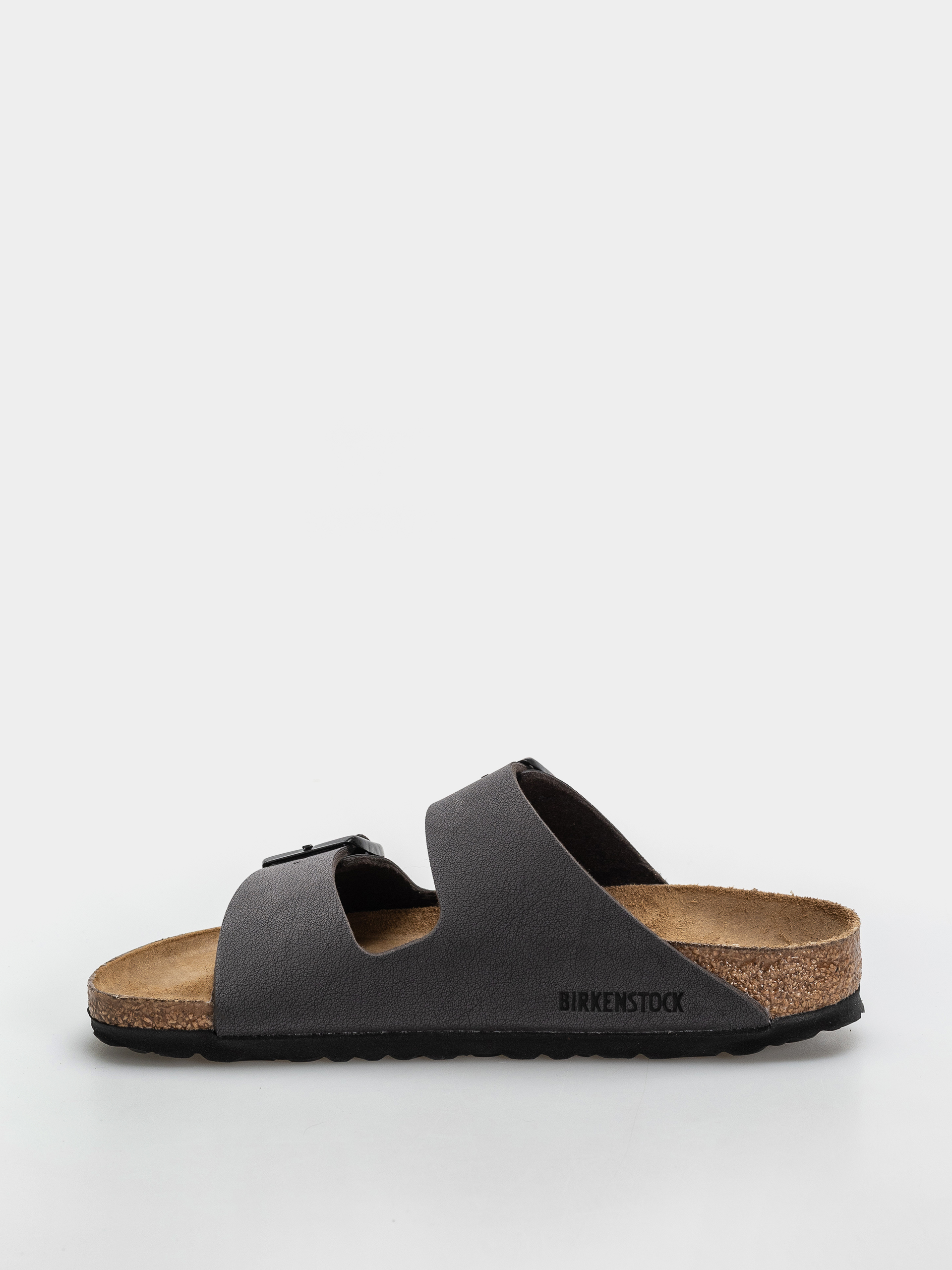Plážovky Birkenstock Arizona Birkibuc Narrow (velvet gray/black)