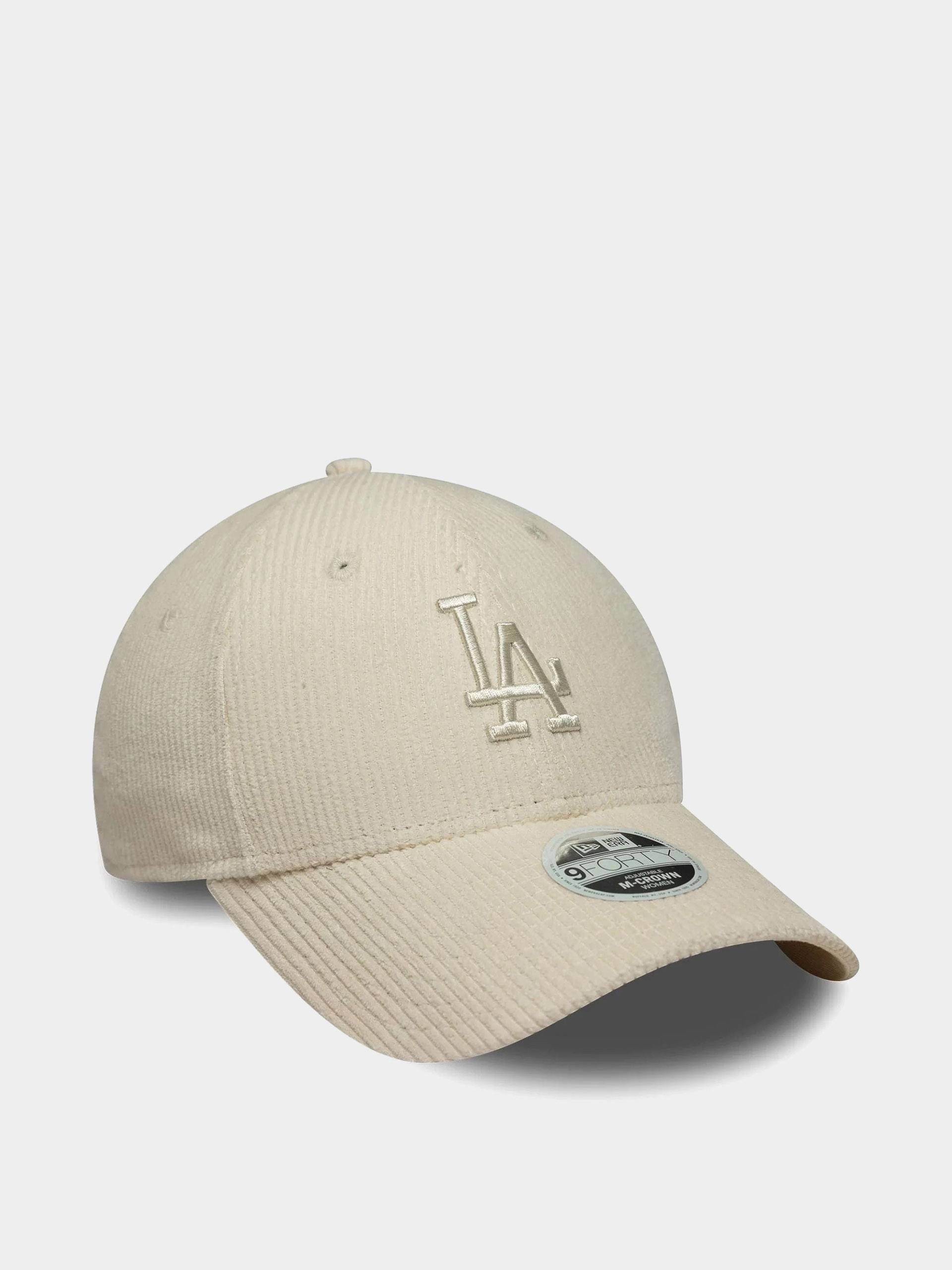 Kšiltovka  New Era Pastel Cord 9Forty Mc La Dodgers Wmn (light cream)