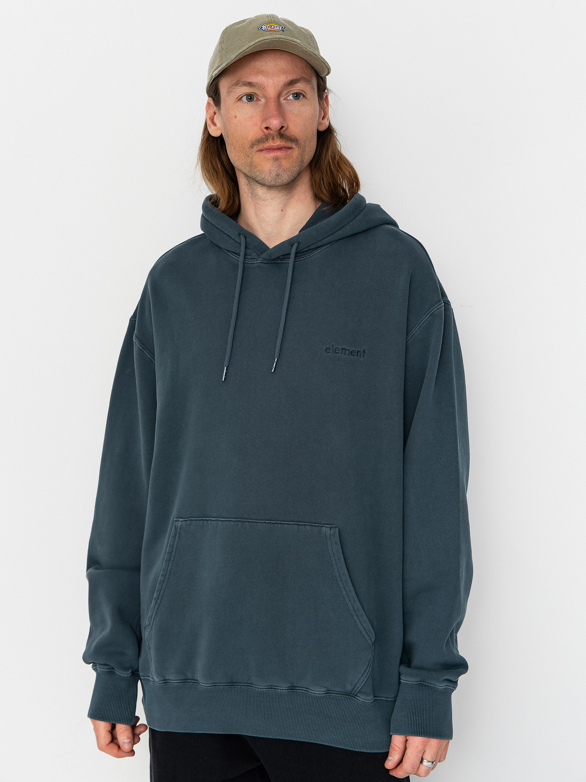Mikina s kapucí Element Lowcase Pigment HD