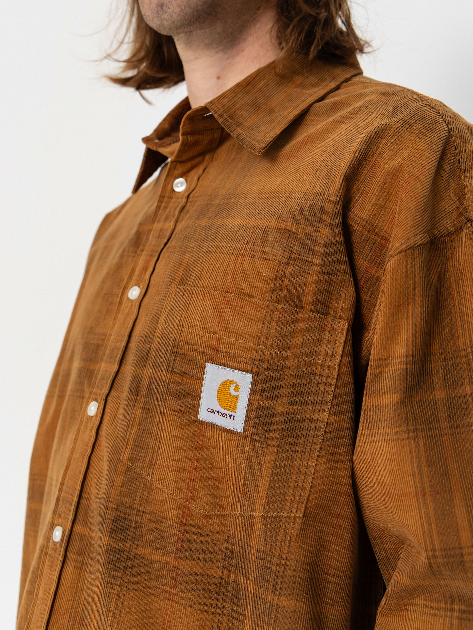 Košile Carhartt WIP Wilber (wilber check/hamilton brown)