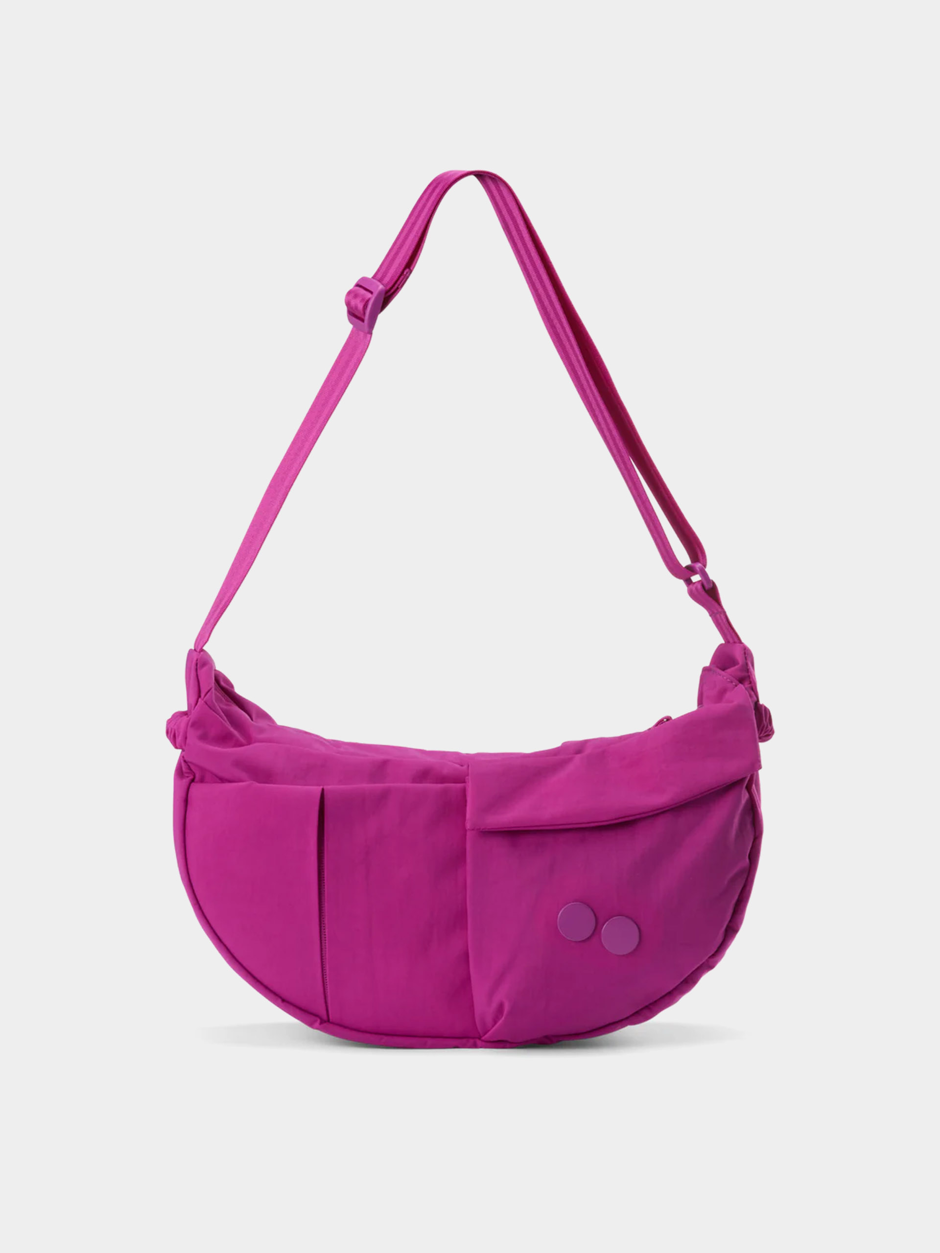 Kabelka PinqPonq Krumm Medium (crinkle fuchsia)