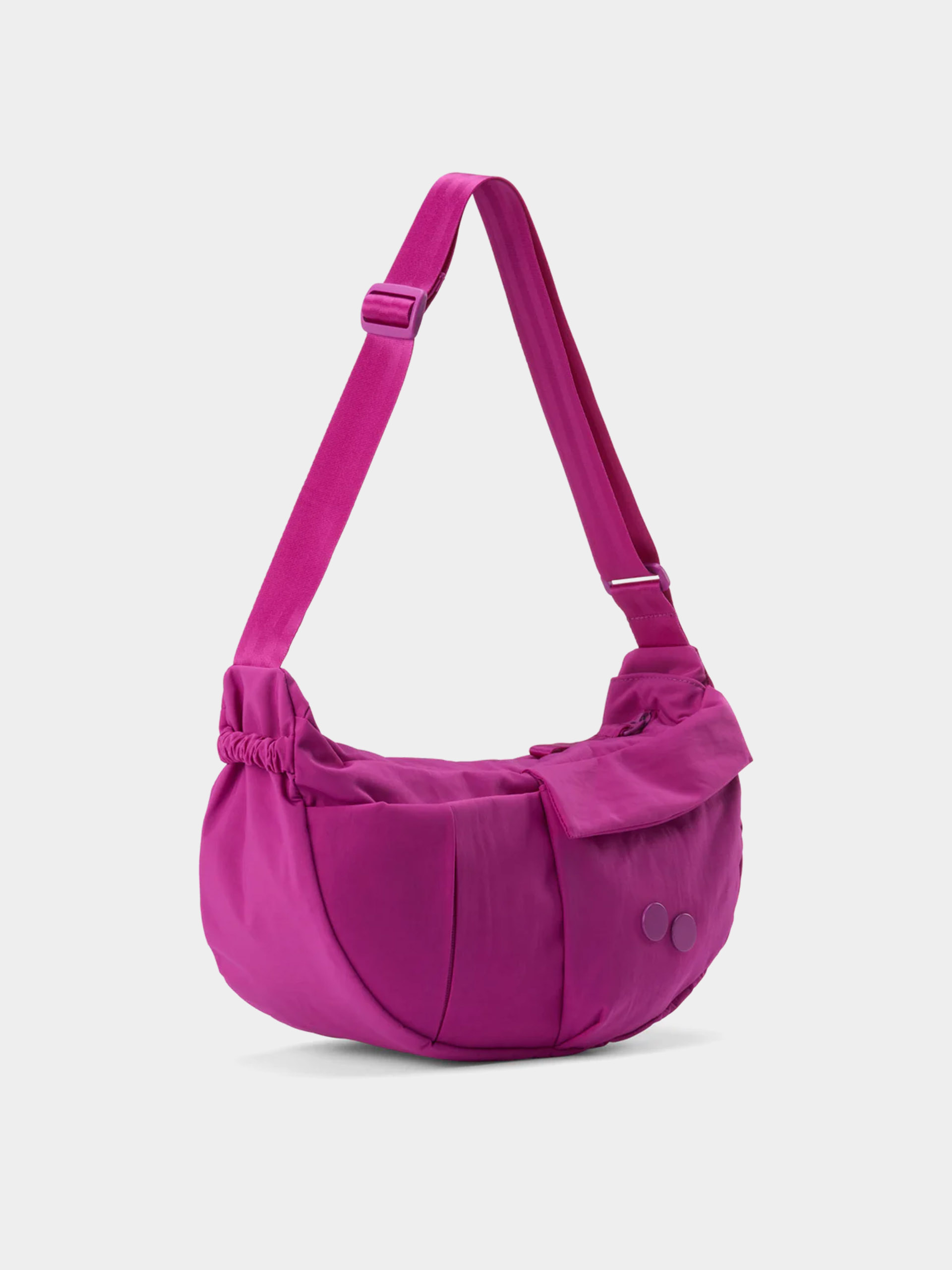 Kabelka PinqPonq Krumm Medium (crinkle fuchsia)