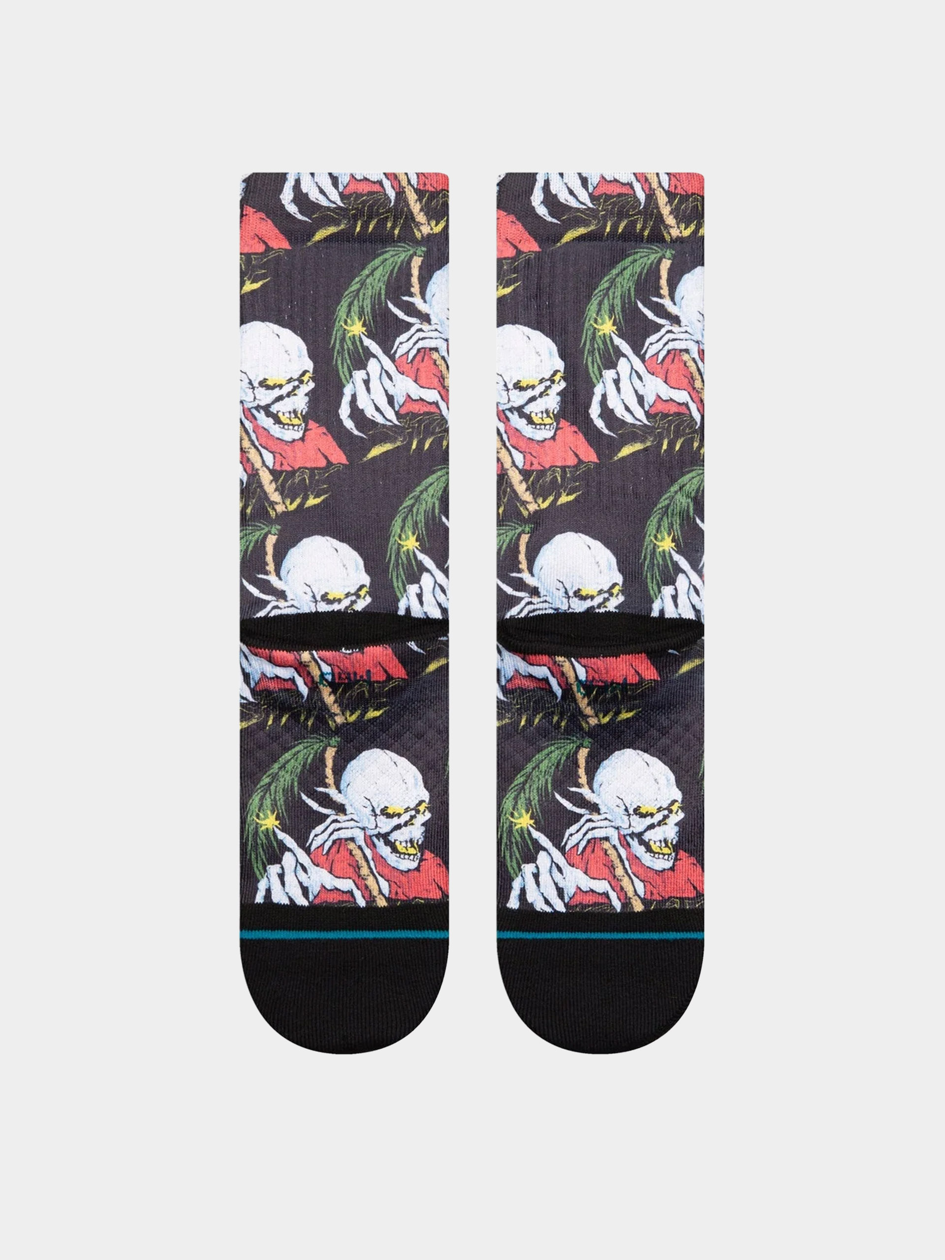 Ponožky Stance Palm Slayer Crew (black)
