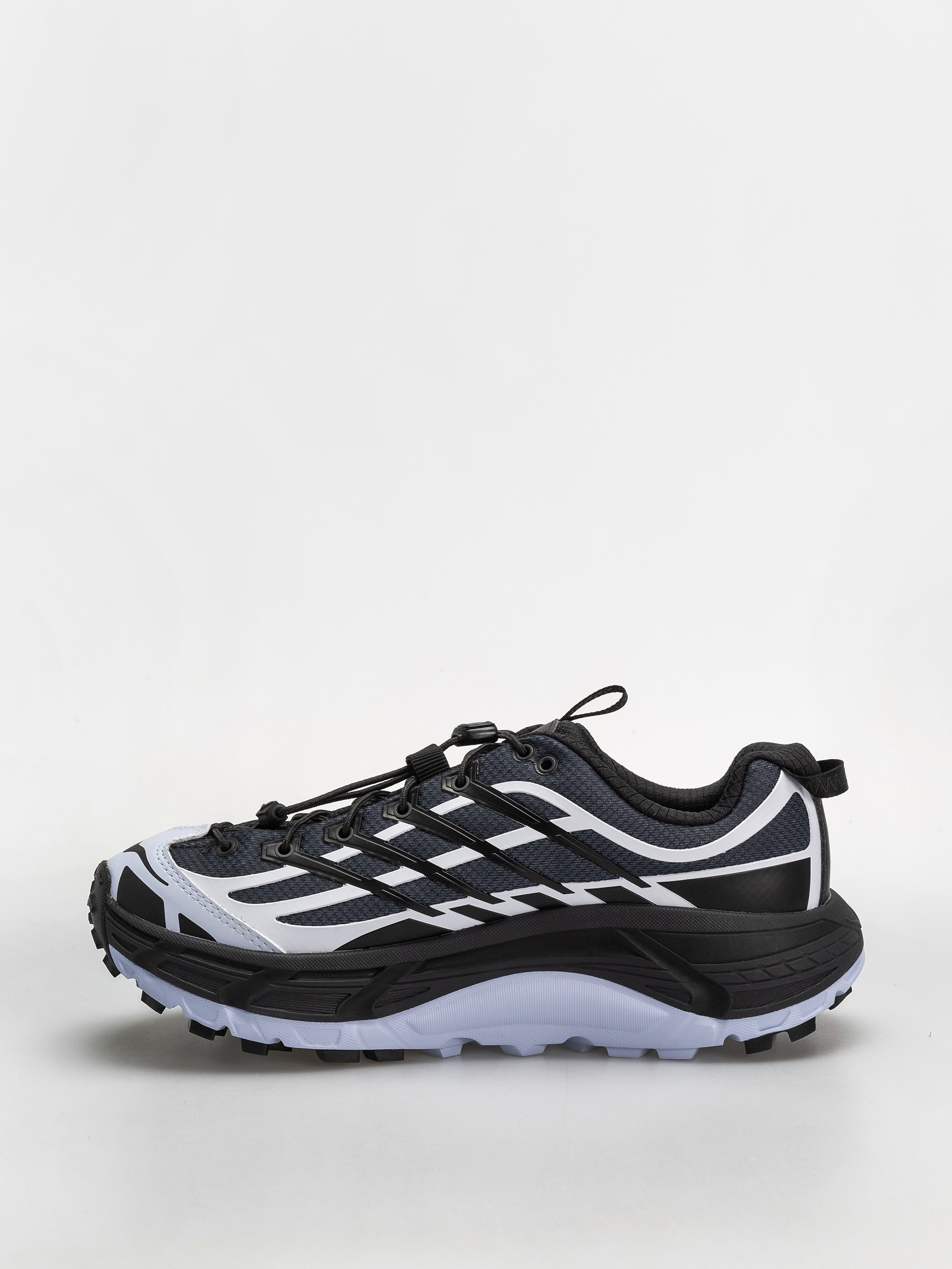 Boty Hoka Mafate Three2 Wordmark (carbon black/ambient blue)