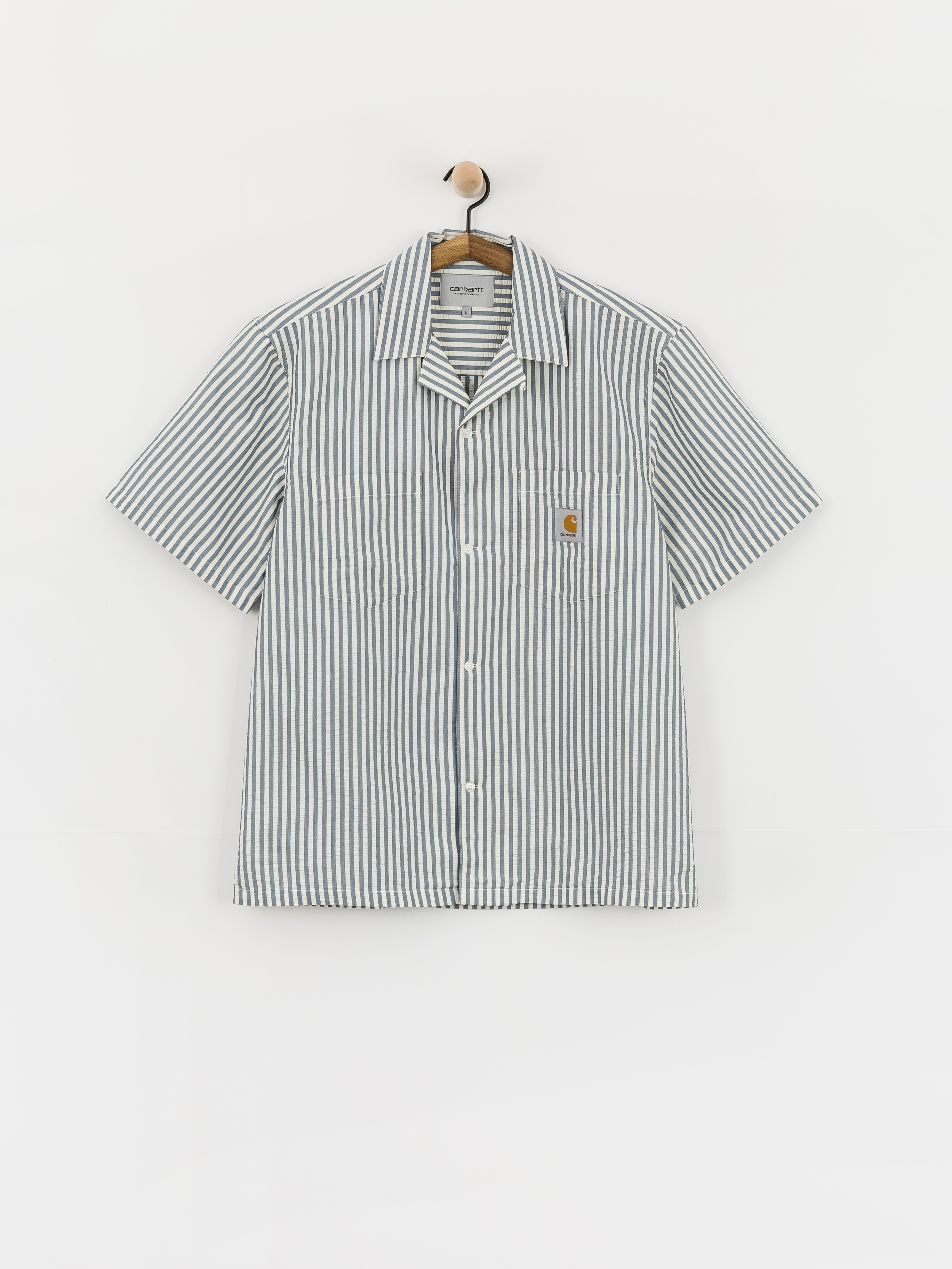 Kou0161ile Carhartt WIP Leavel (leavel stripe/blue river/wax)