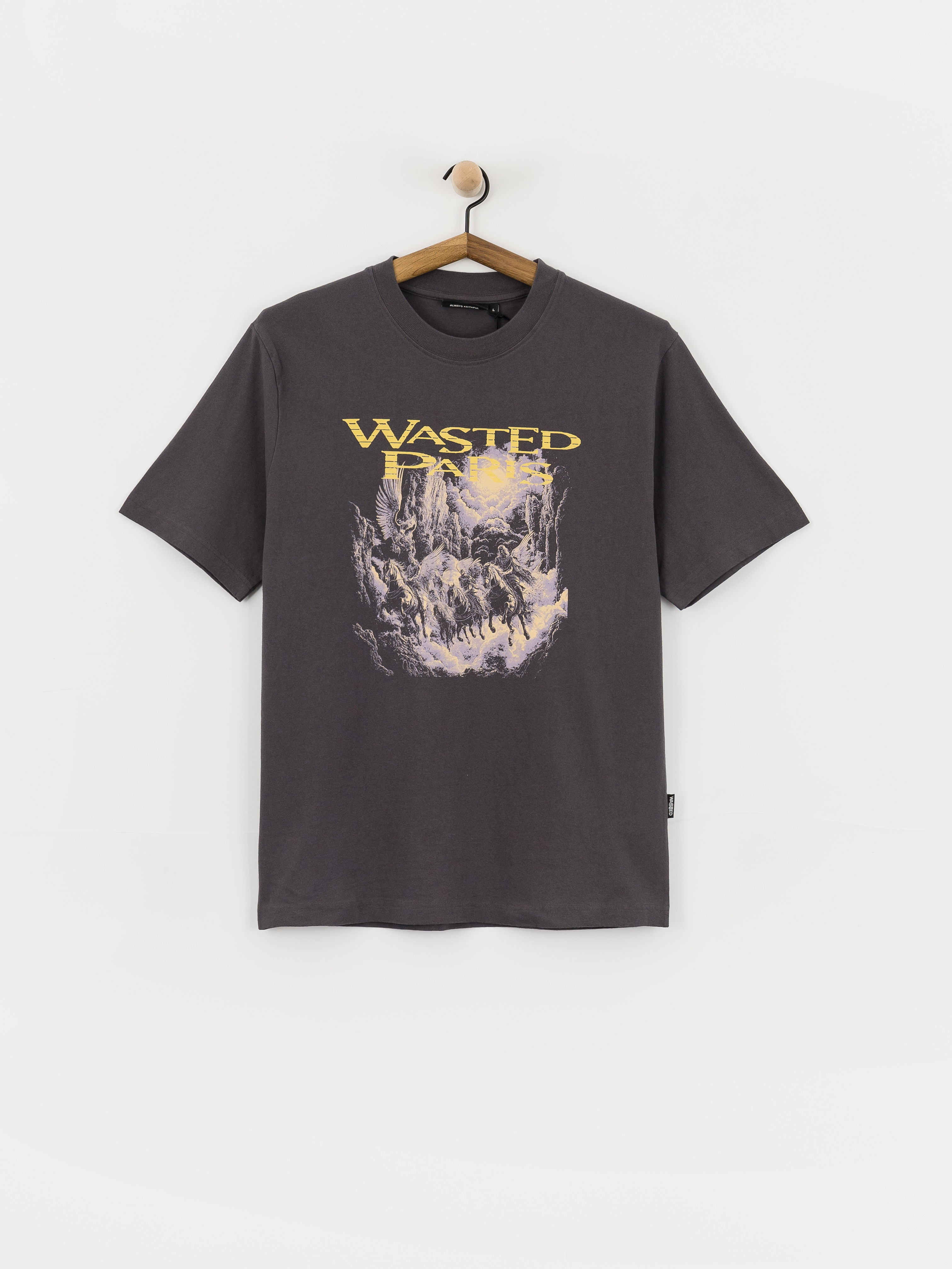 Tričko Wasted Paris Angels Gully (old black)