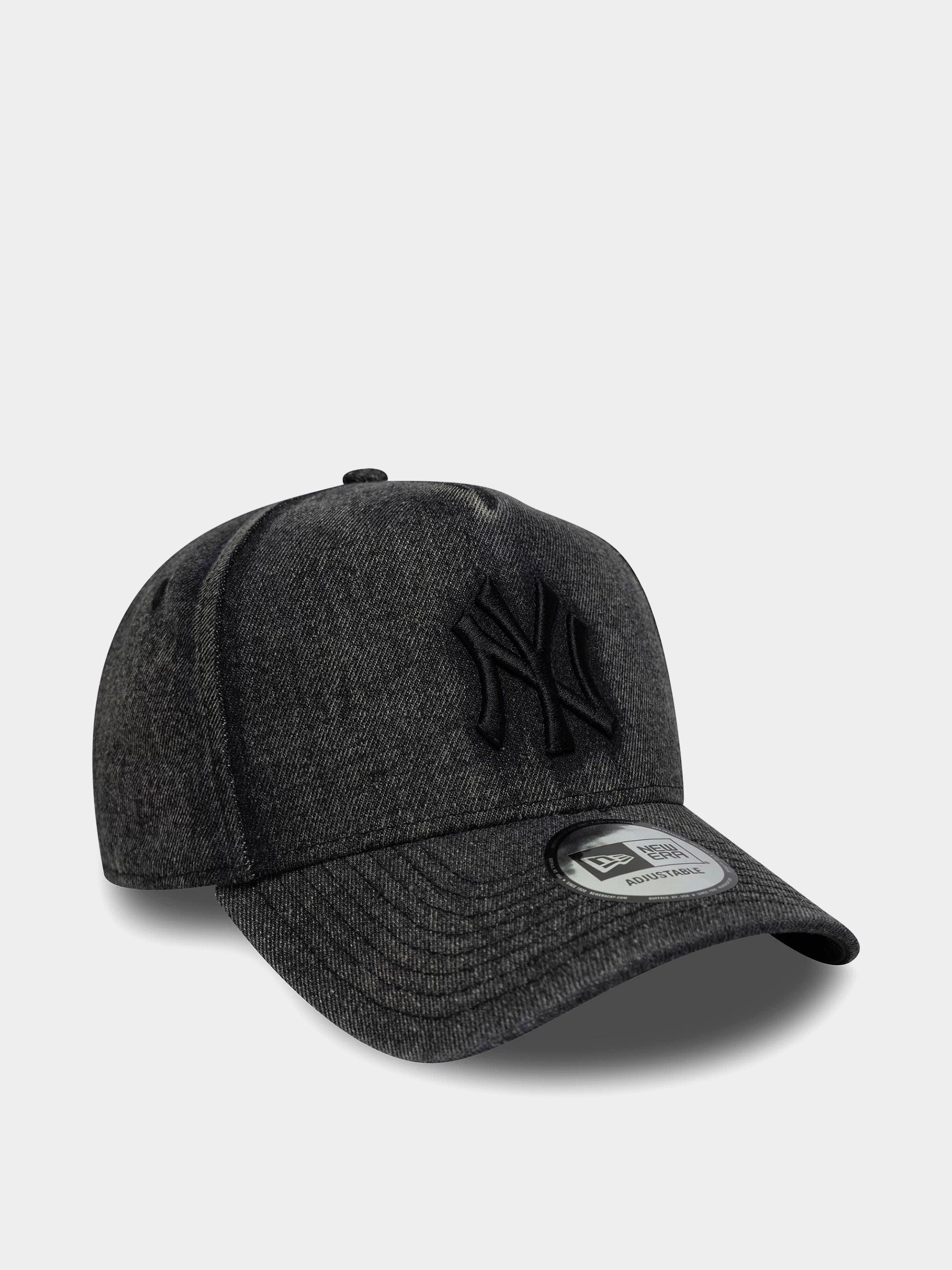 Kšiltovka  New Era Wordmark Denim Eframe New York Yankees (black)