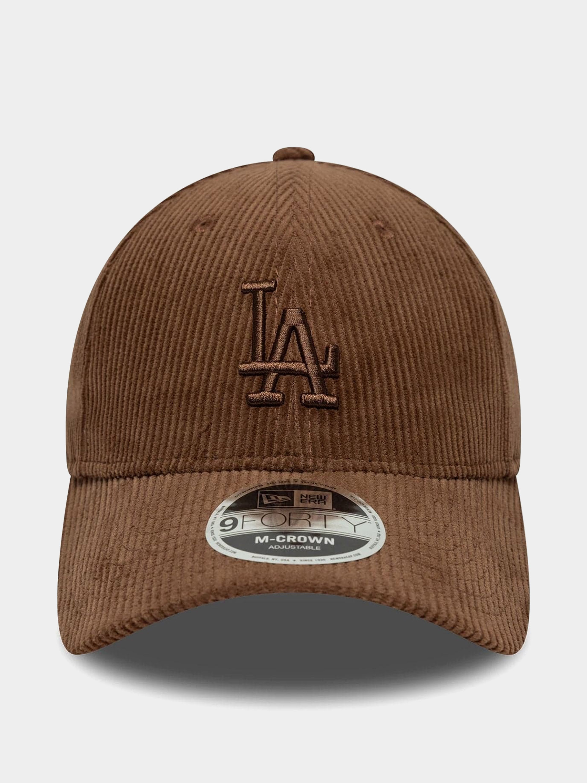 Kšiltovka  New Era Cord 9Forty Mc La Dodgers (chestnut)