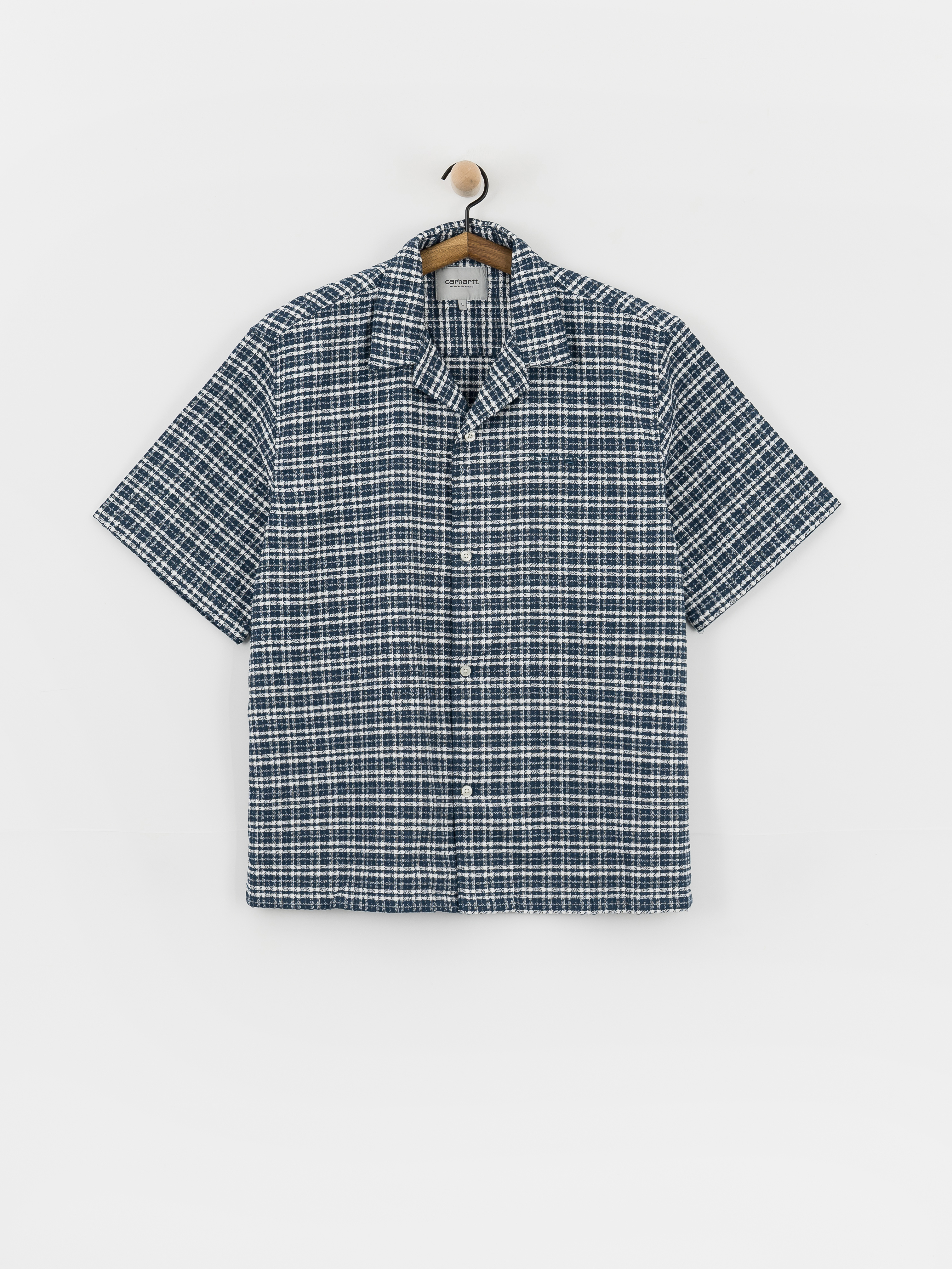 Košile Carhartt WIP Kander (kander check/blue river)