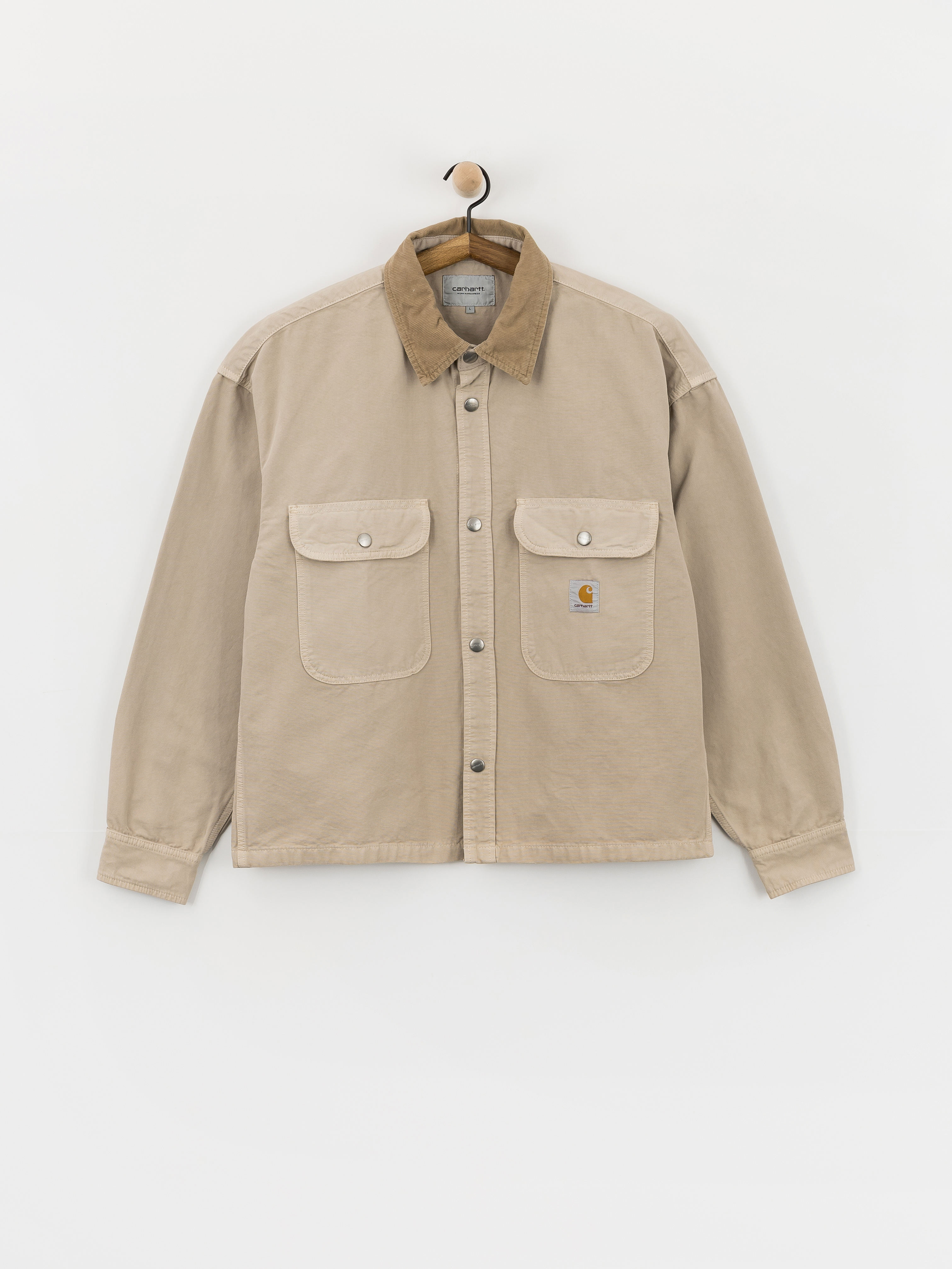 Bunda Carhartt WIP Prescott (string/leather)