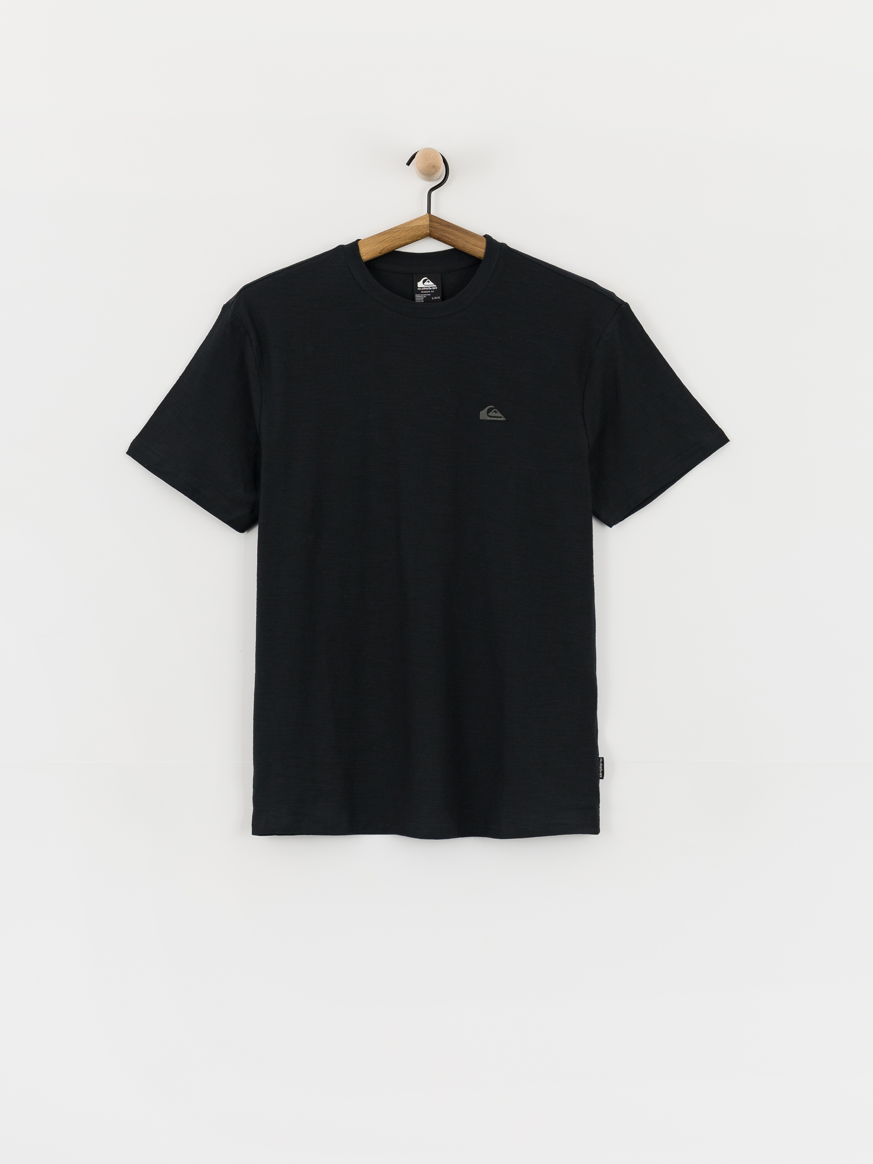 Tričko Quiksilver Slub Roundneck (black)