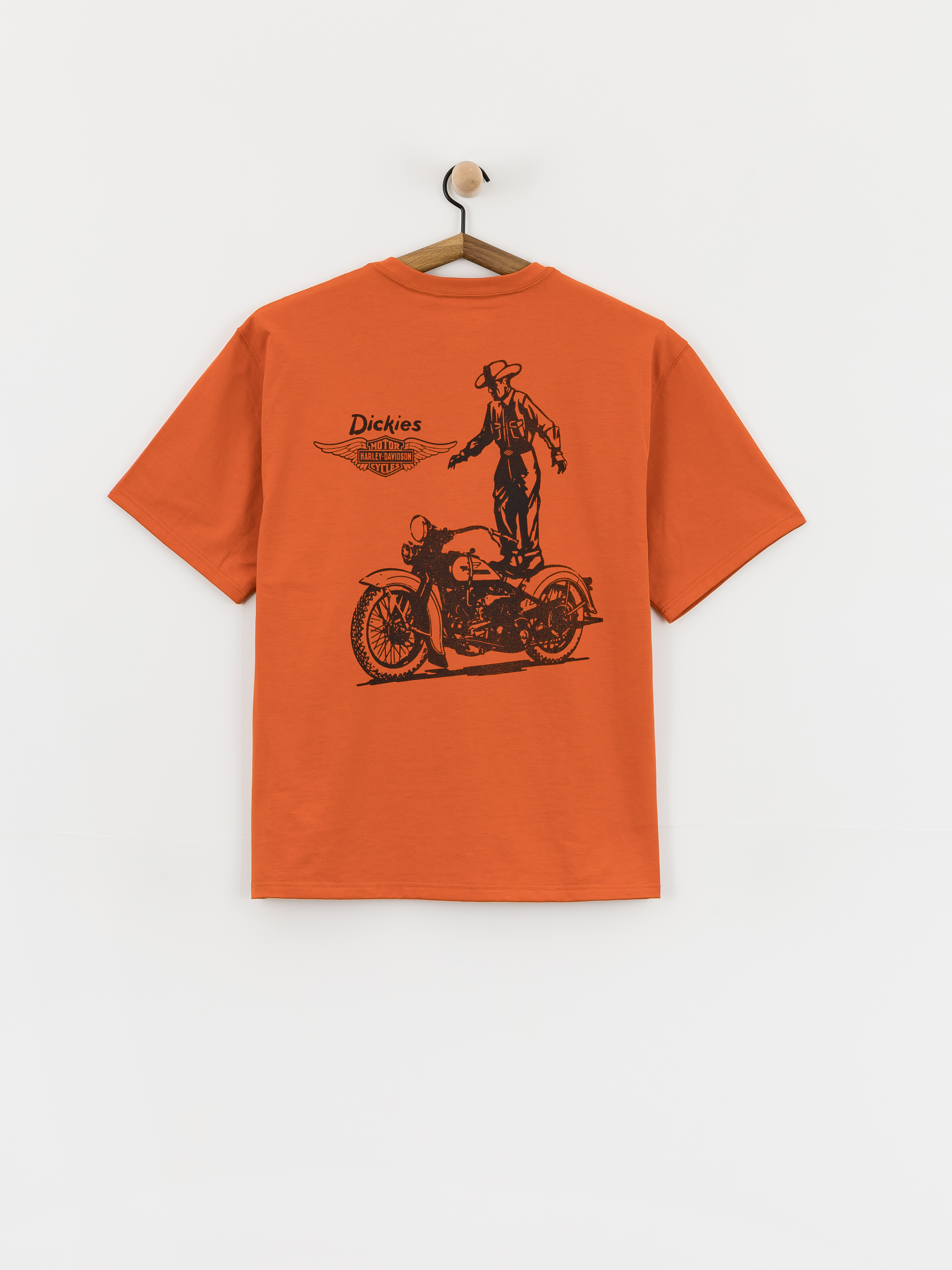 Triu010dko Dickies X Harley Davidson Vintage Wash (hd vintage orange)