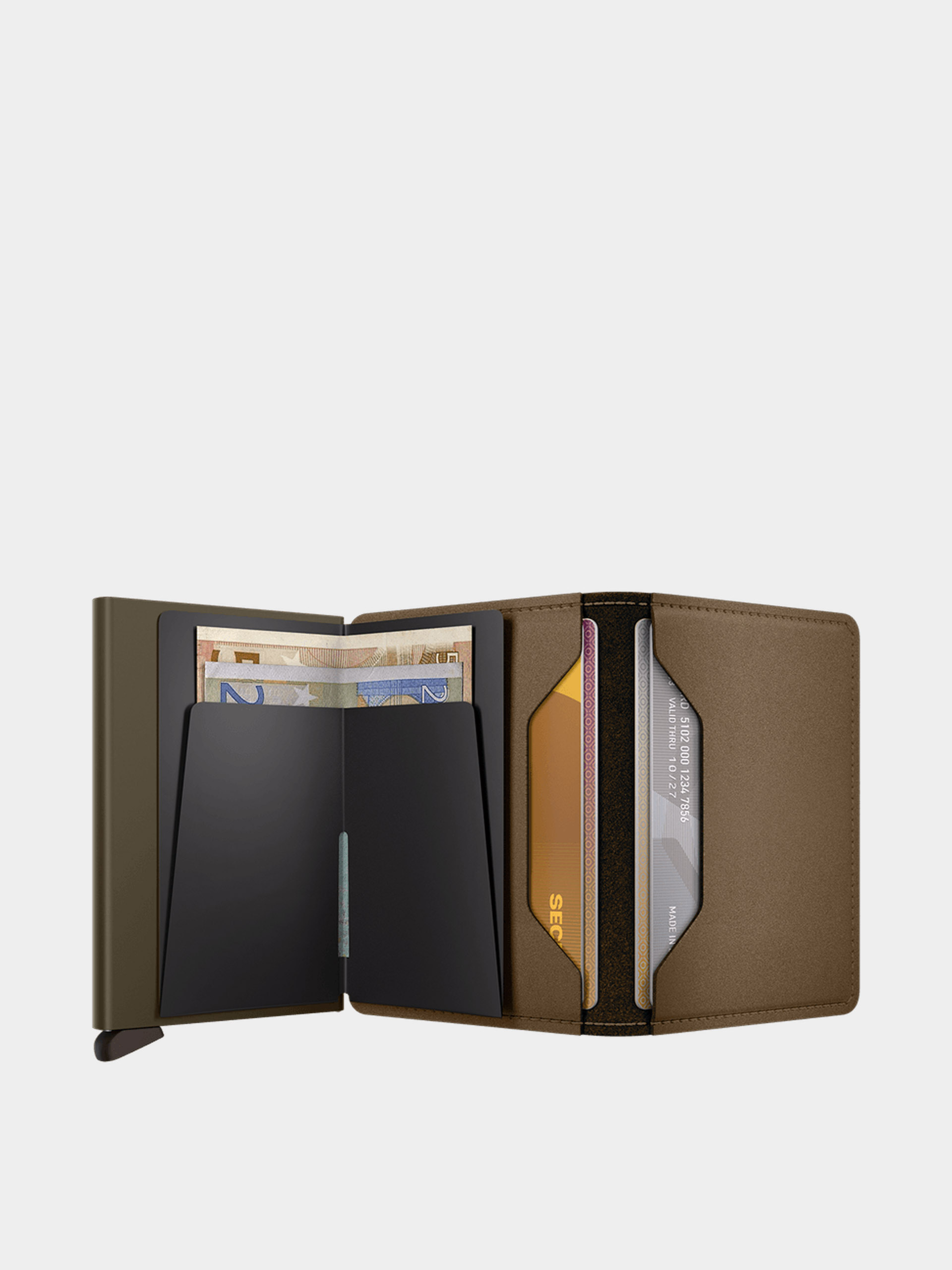Peněženka Secrid Slimwallet (matte satin bronze)