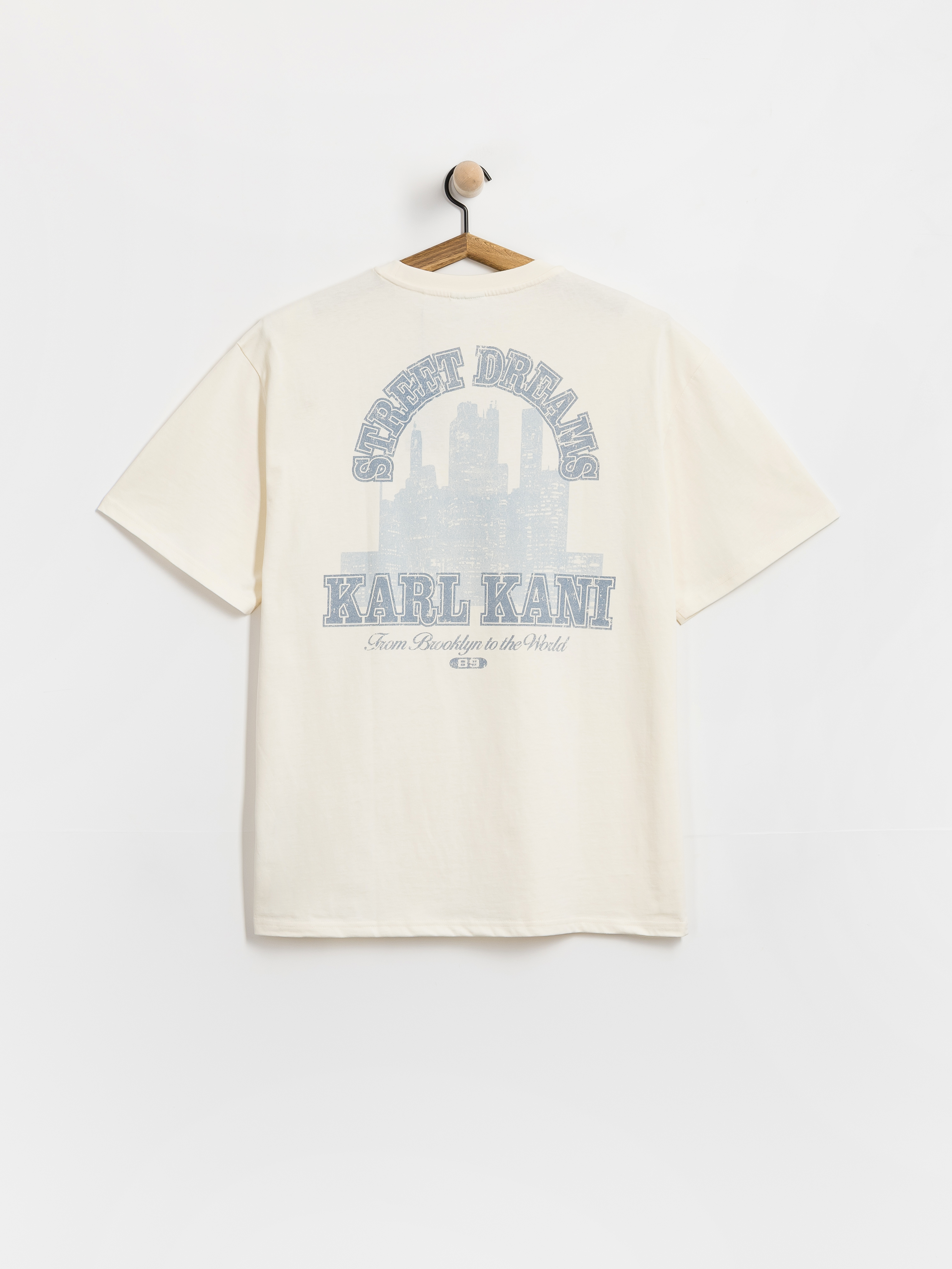 Tričko Karl Kani Signature Oversized (white)