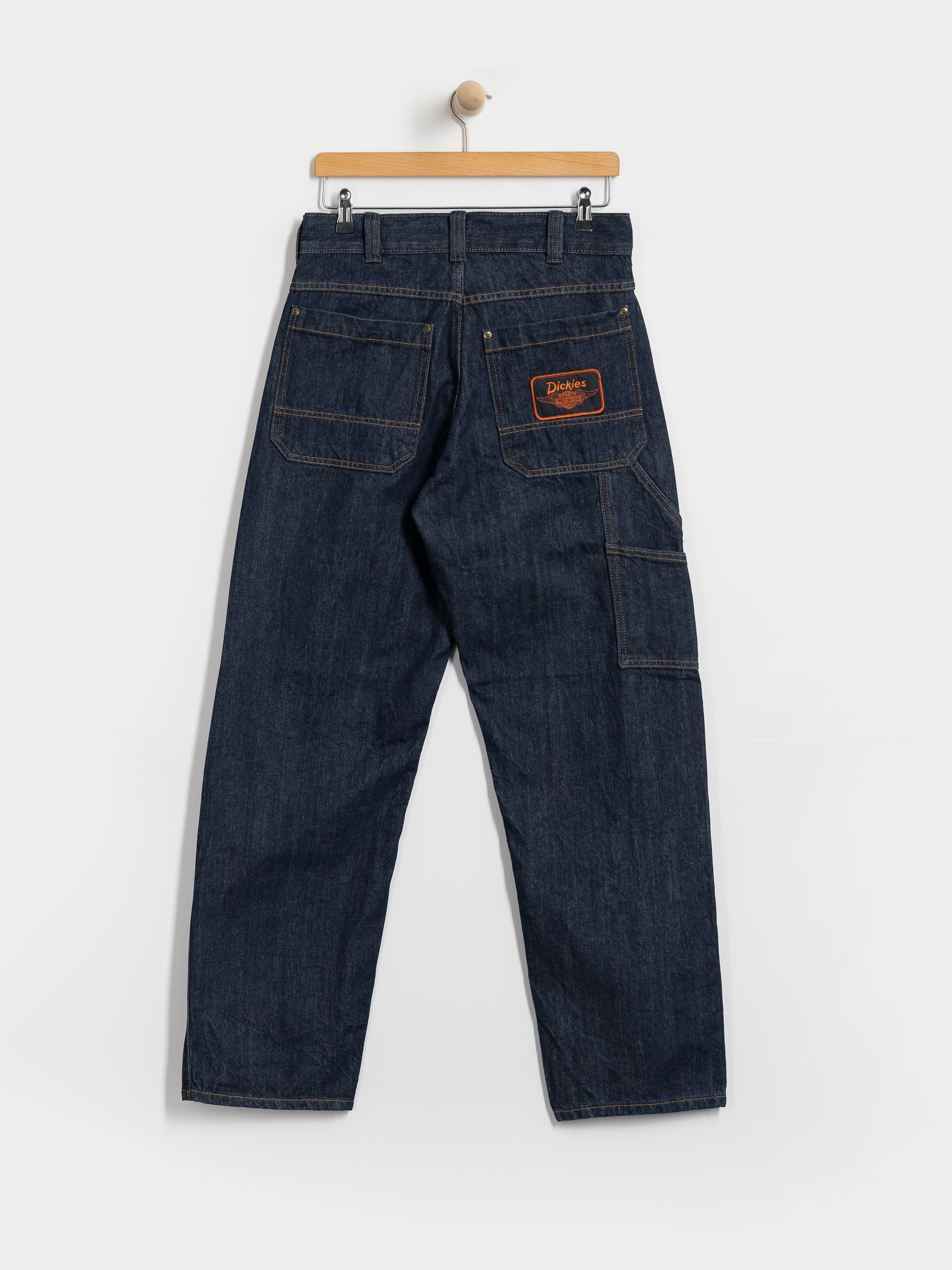 Kalhoty Dickies X Harley Davidson Denim Carpenter (rinsed indigo blue)
