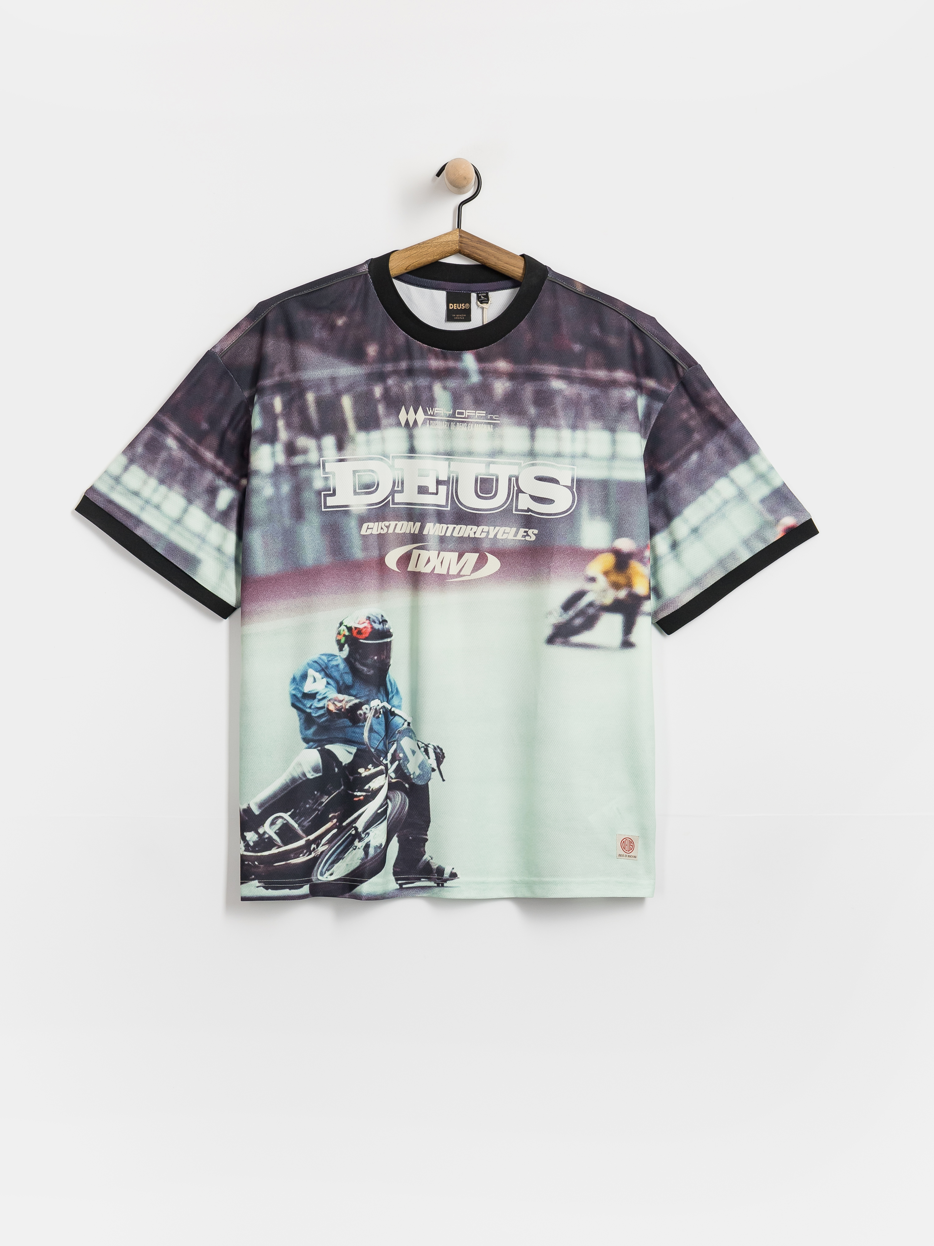 Tričko Deus Ex Machina Enduro Photo Ss Jersey (brown)