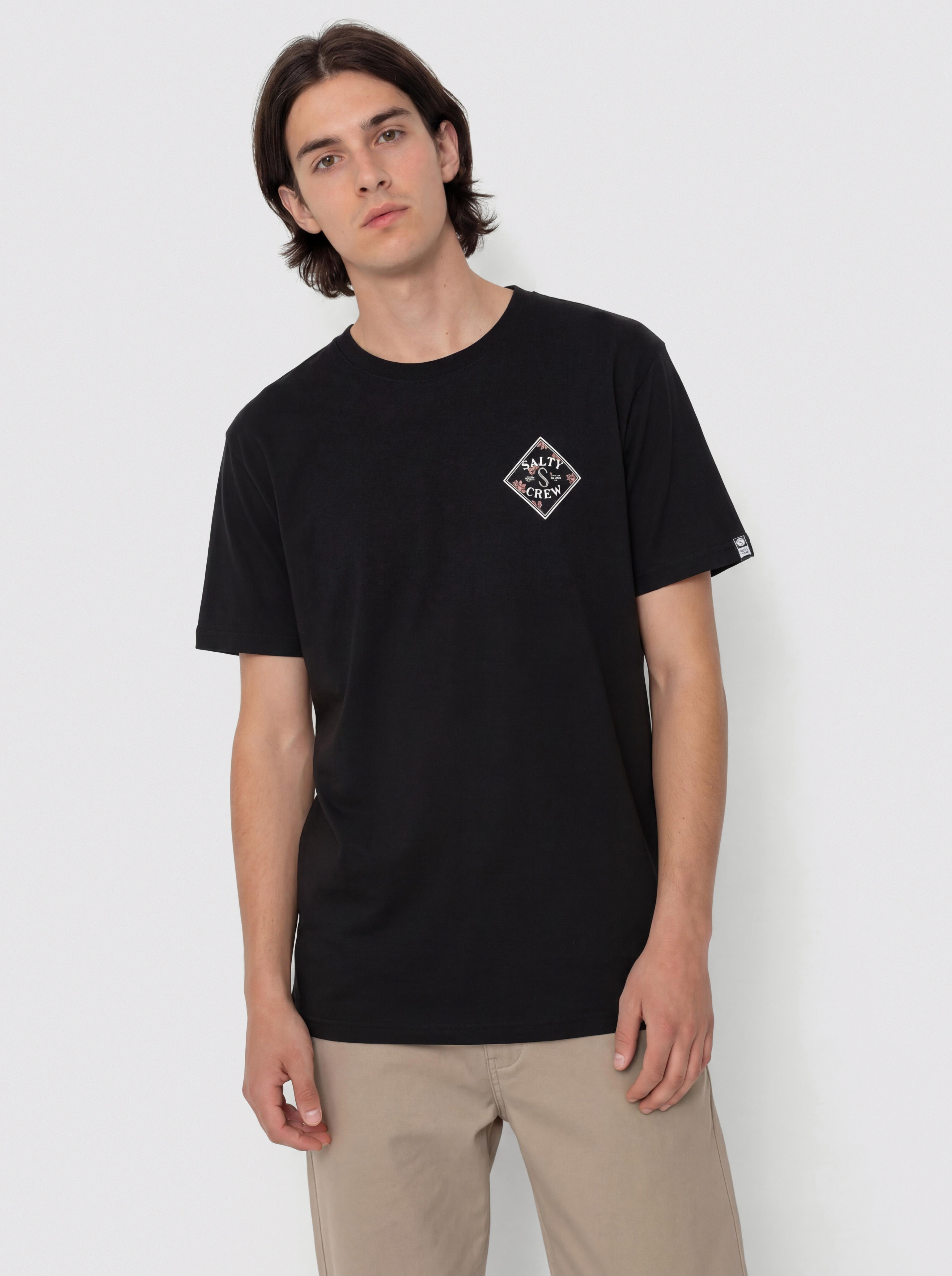 Tričko Salty Crew Tippet Fill (black)