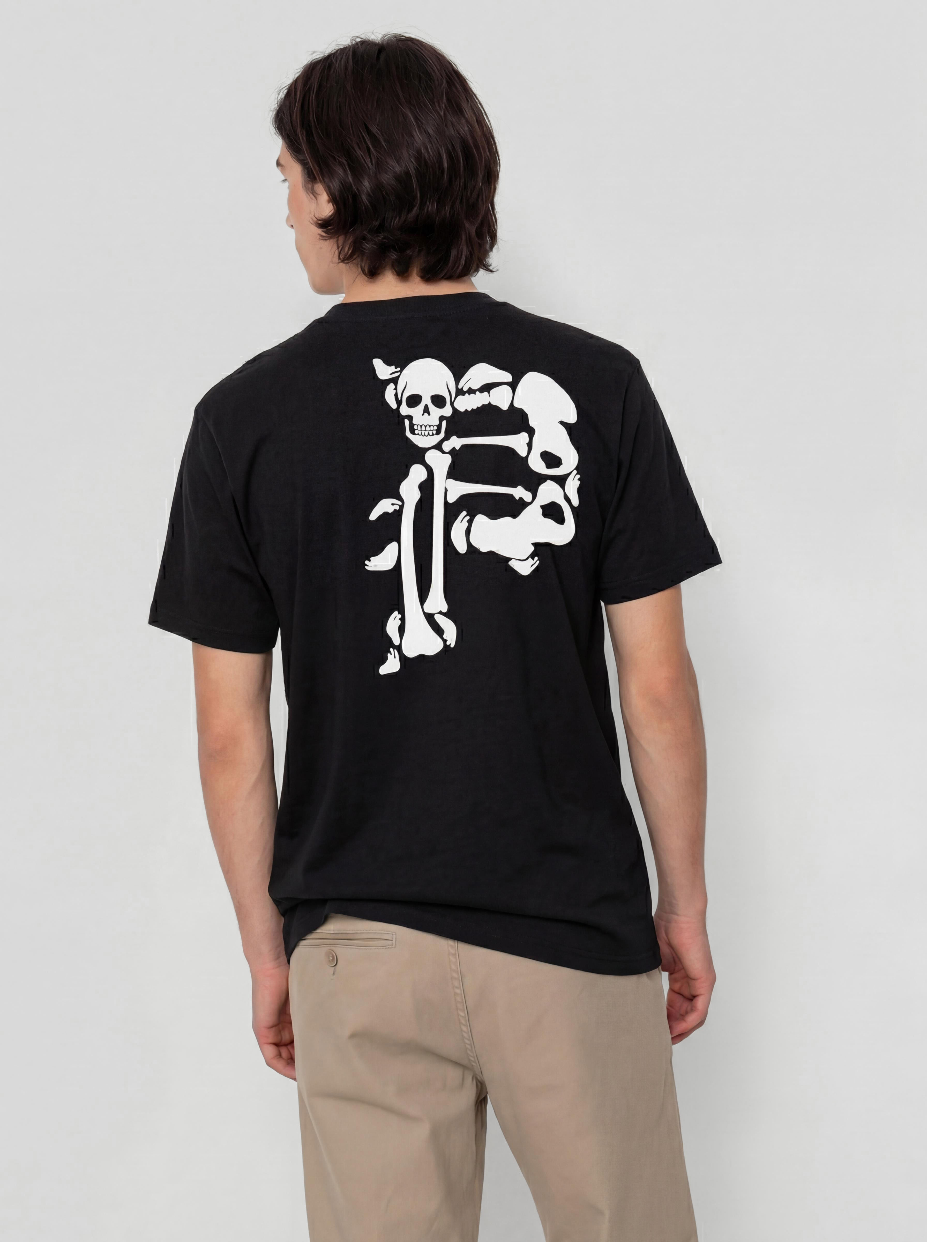 Tričko Primitive Dirty P Bones (black)