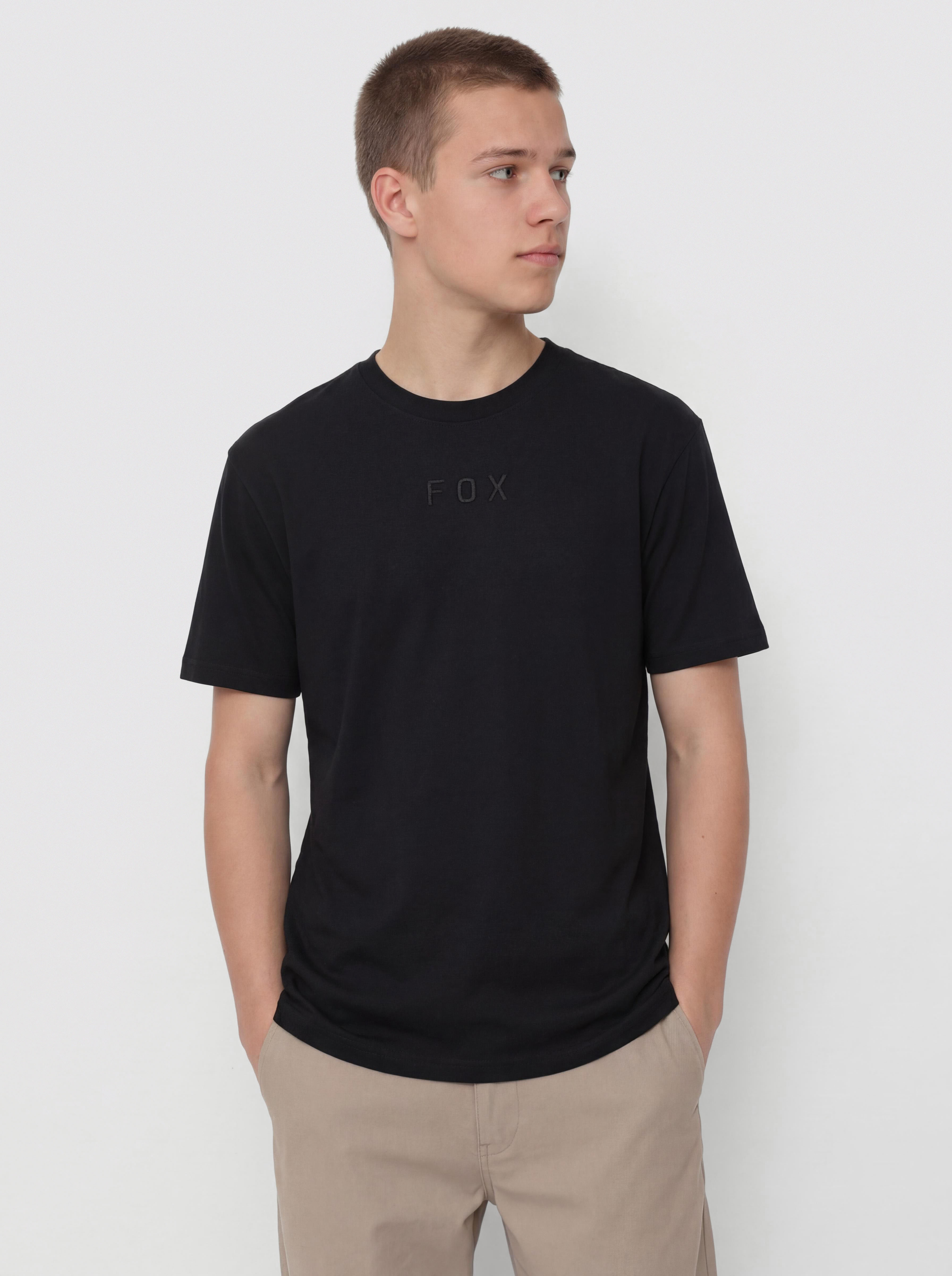 Tričko Fox Wordmark (black)