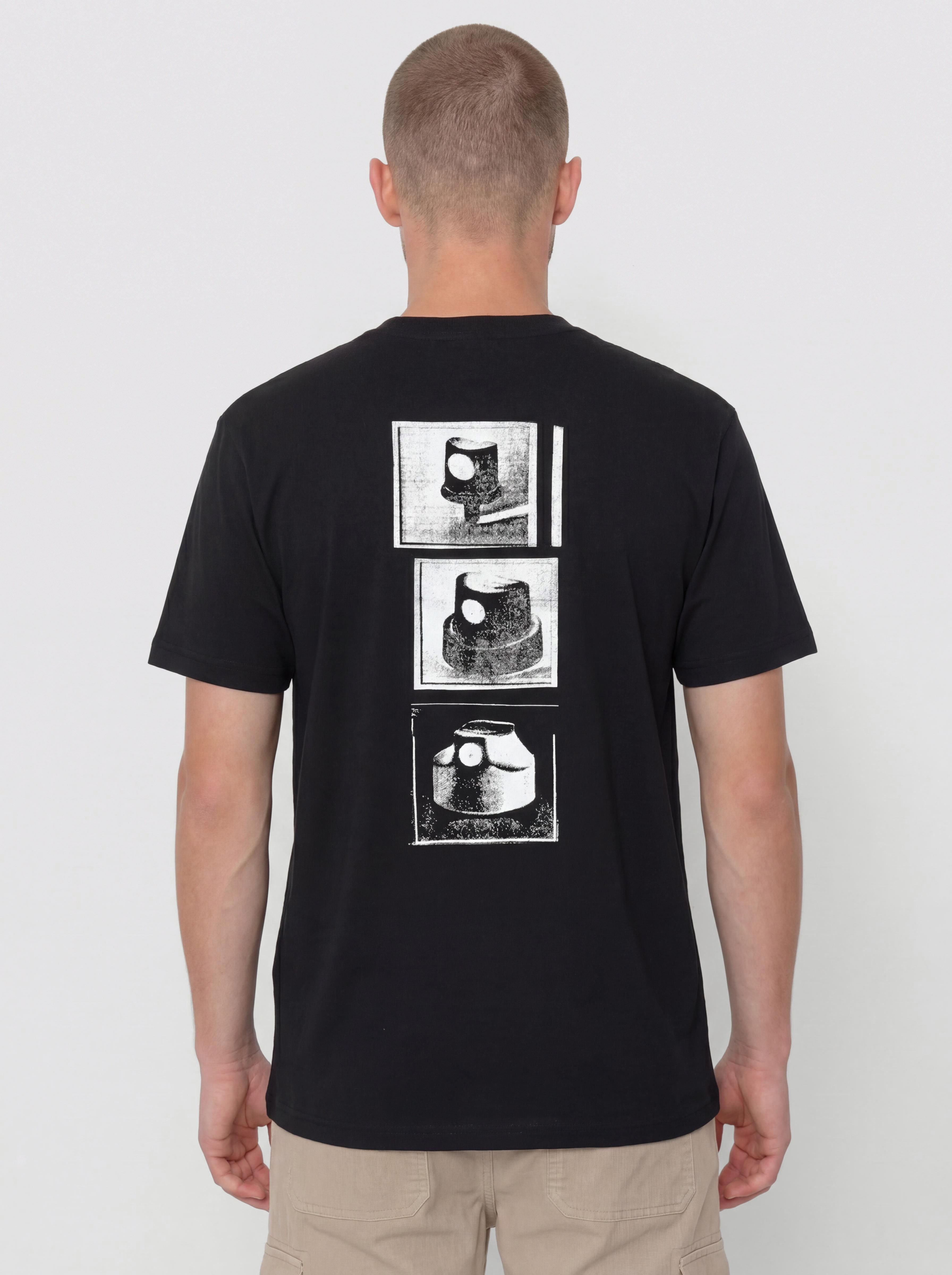 Tričko Carhartt WIP Caps (black)