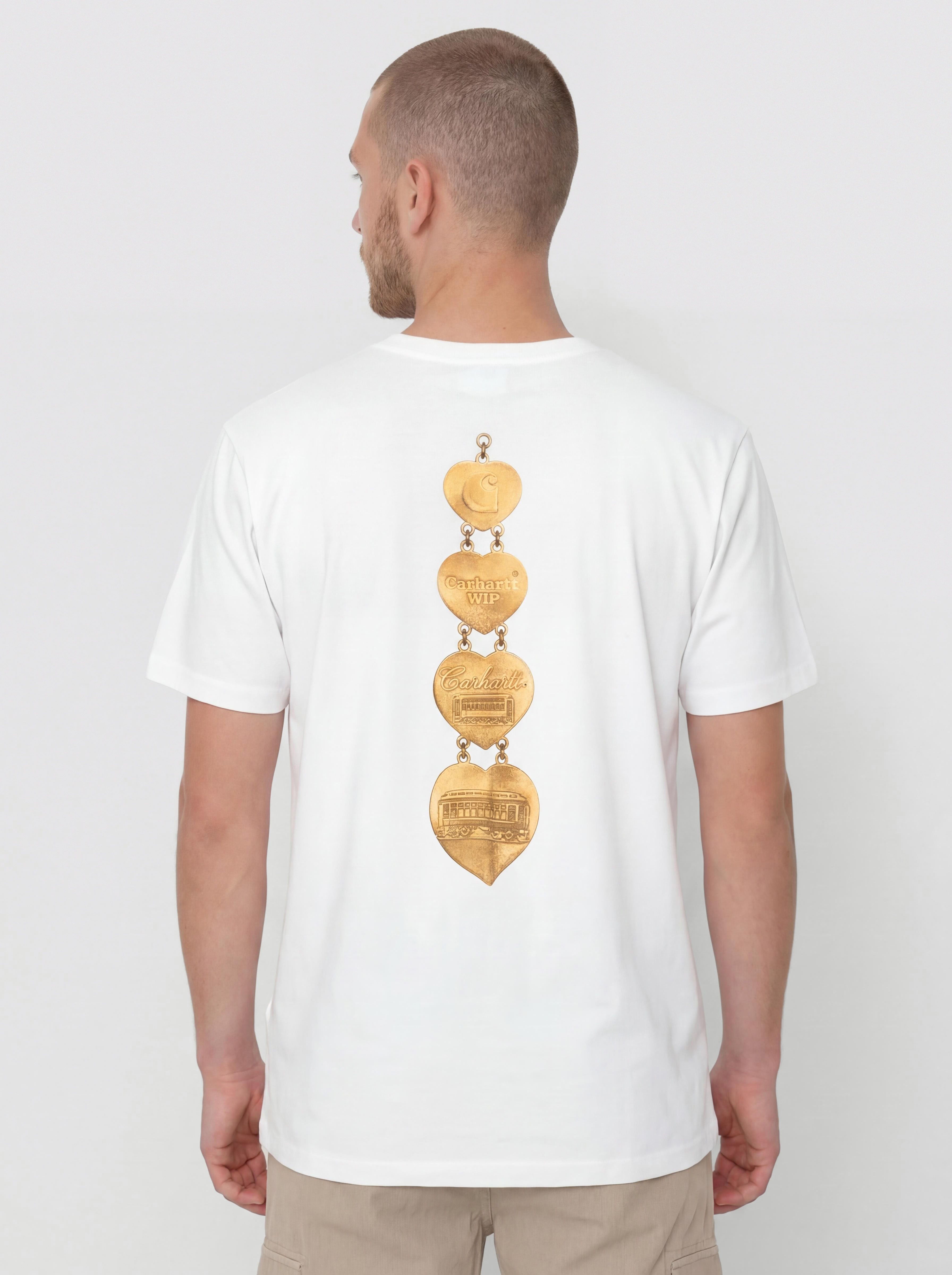 Tričko Carhartt WIP Hartt Chain (white)