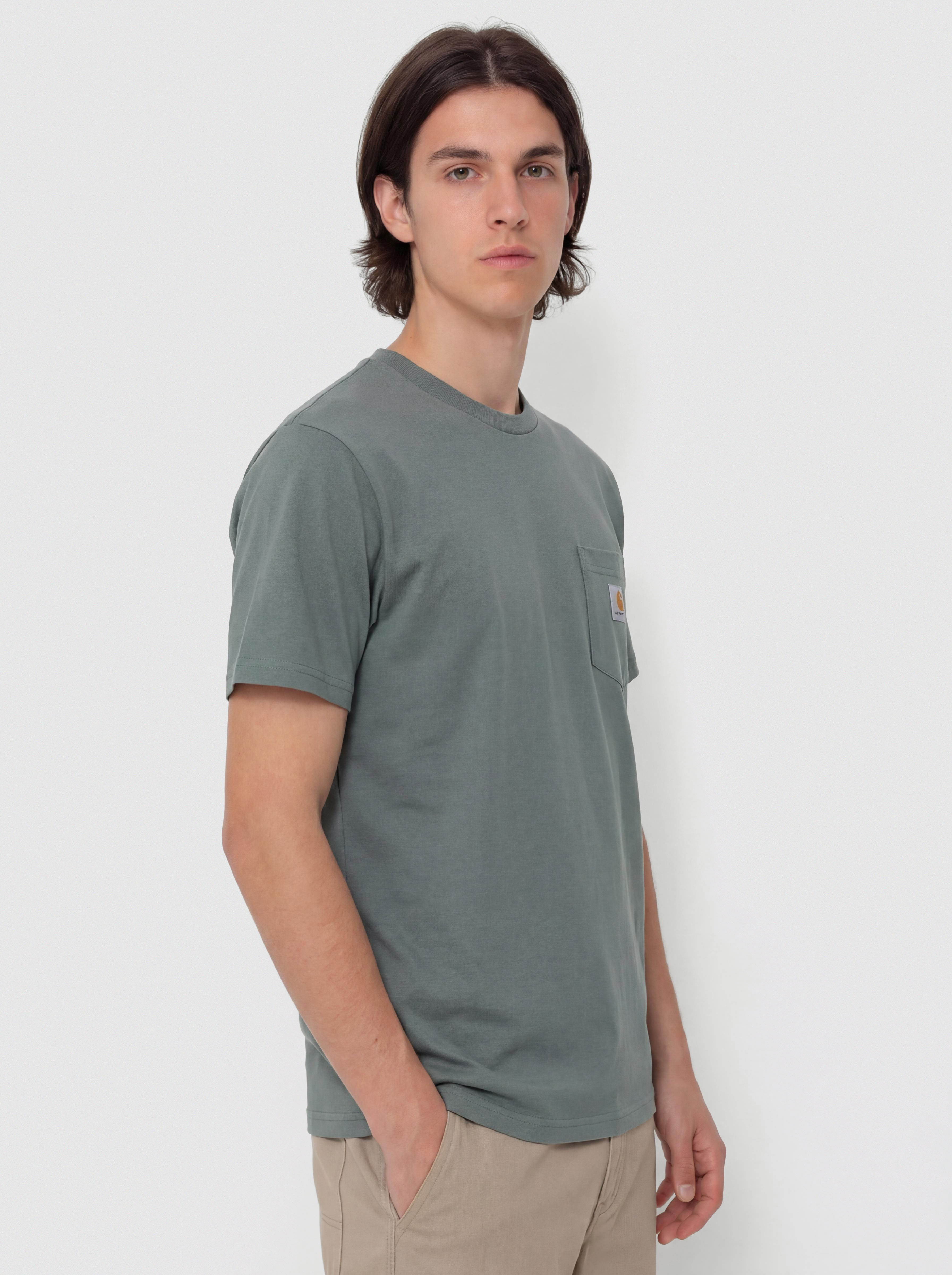Tričko Carhartt WIP Pocket (velvet green)