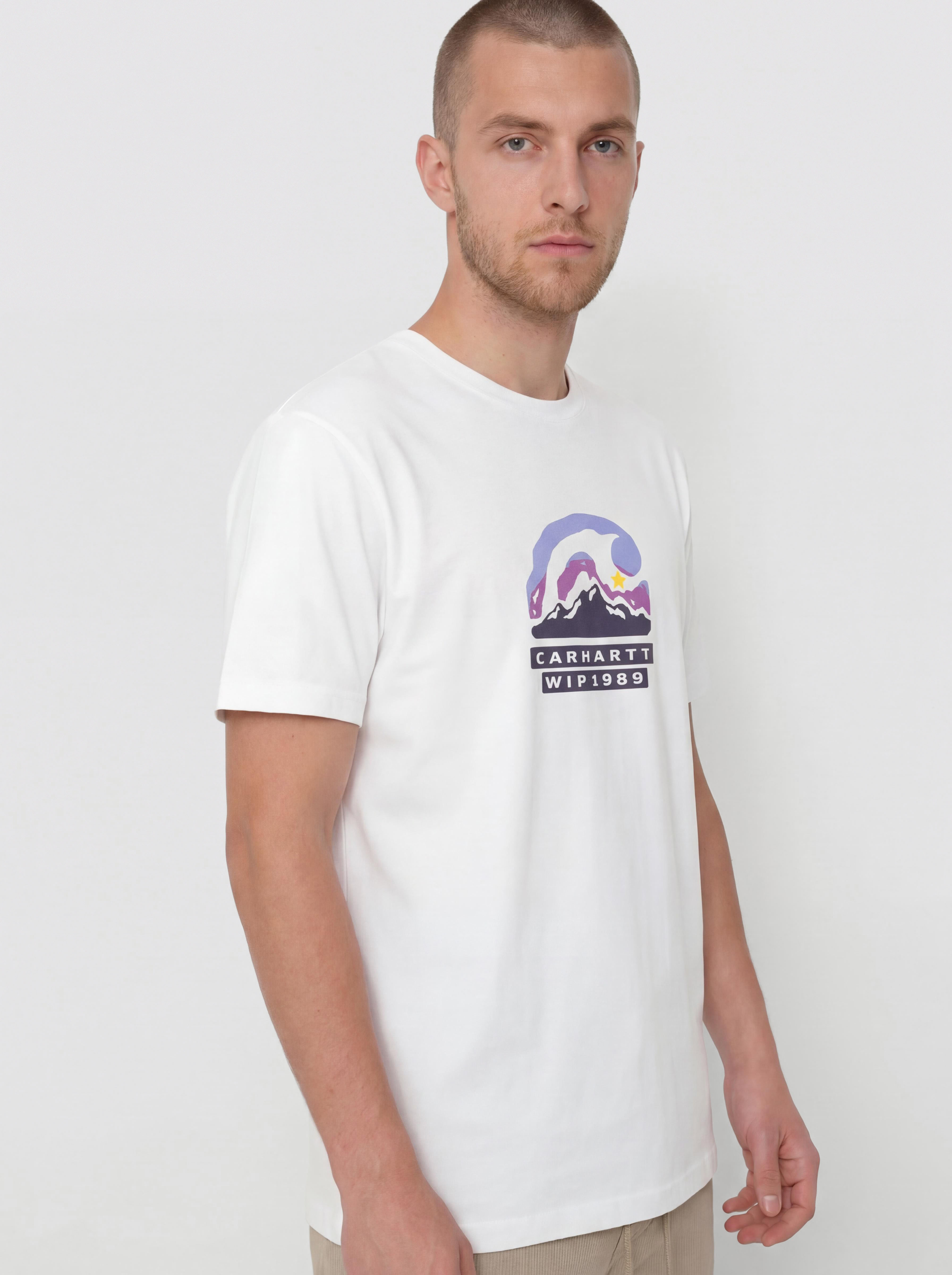 Tričko Carhartt WIP Rising Helix (white)