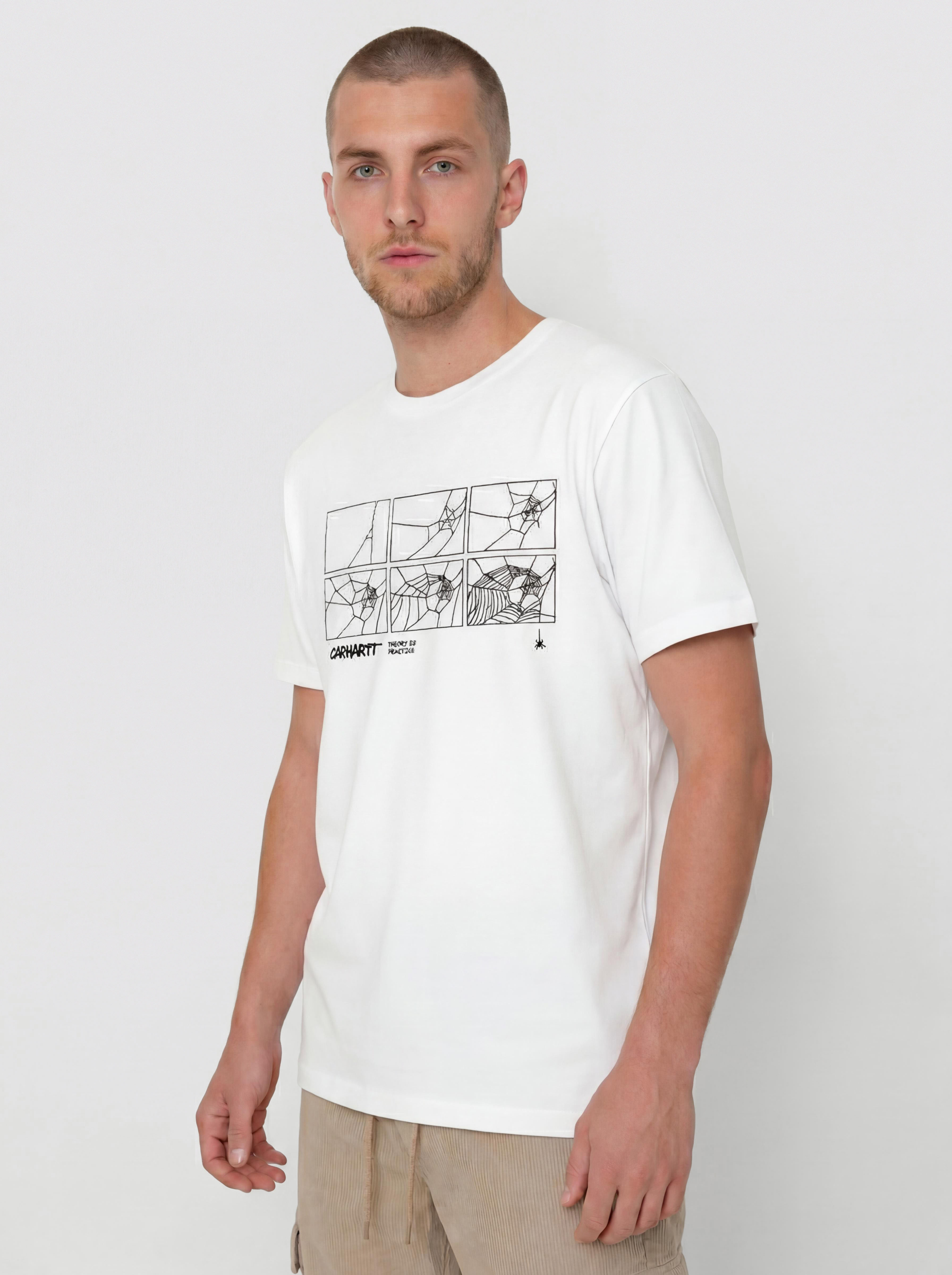Tričko Carhartt WIP Theory And Practice (white)