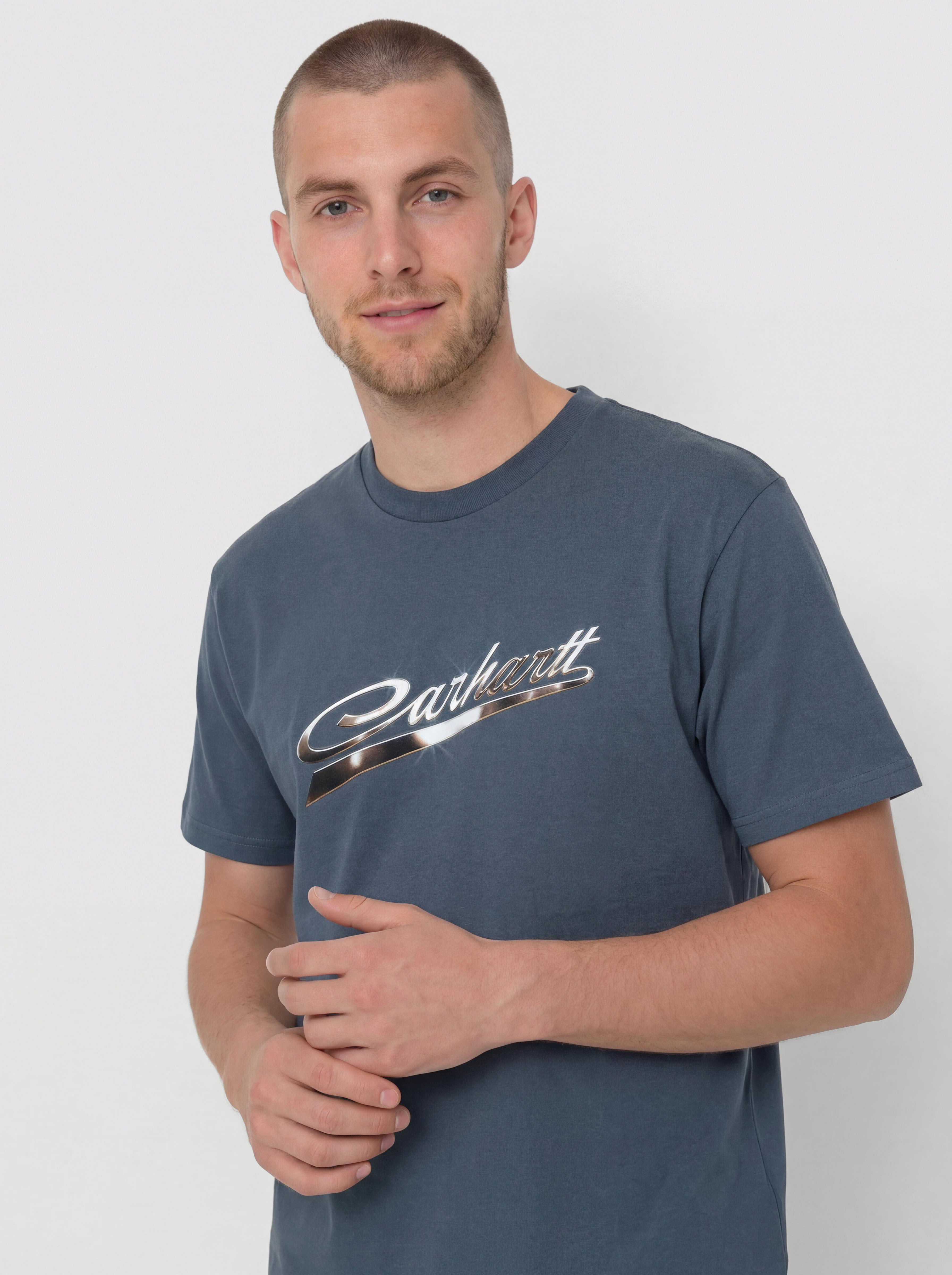 Tričko Carhartt WIP Vroooom (office blue)