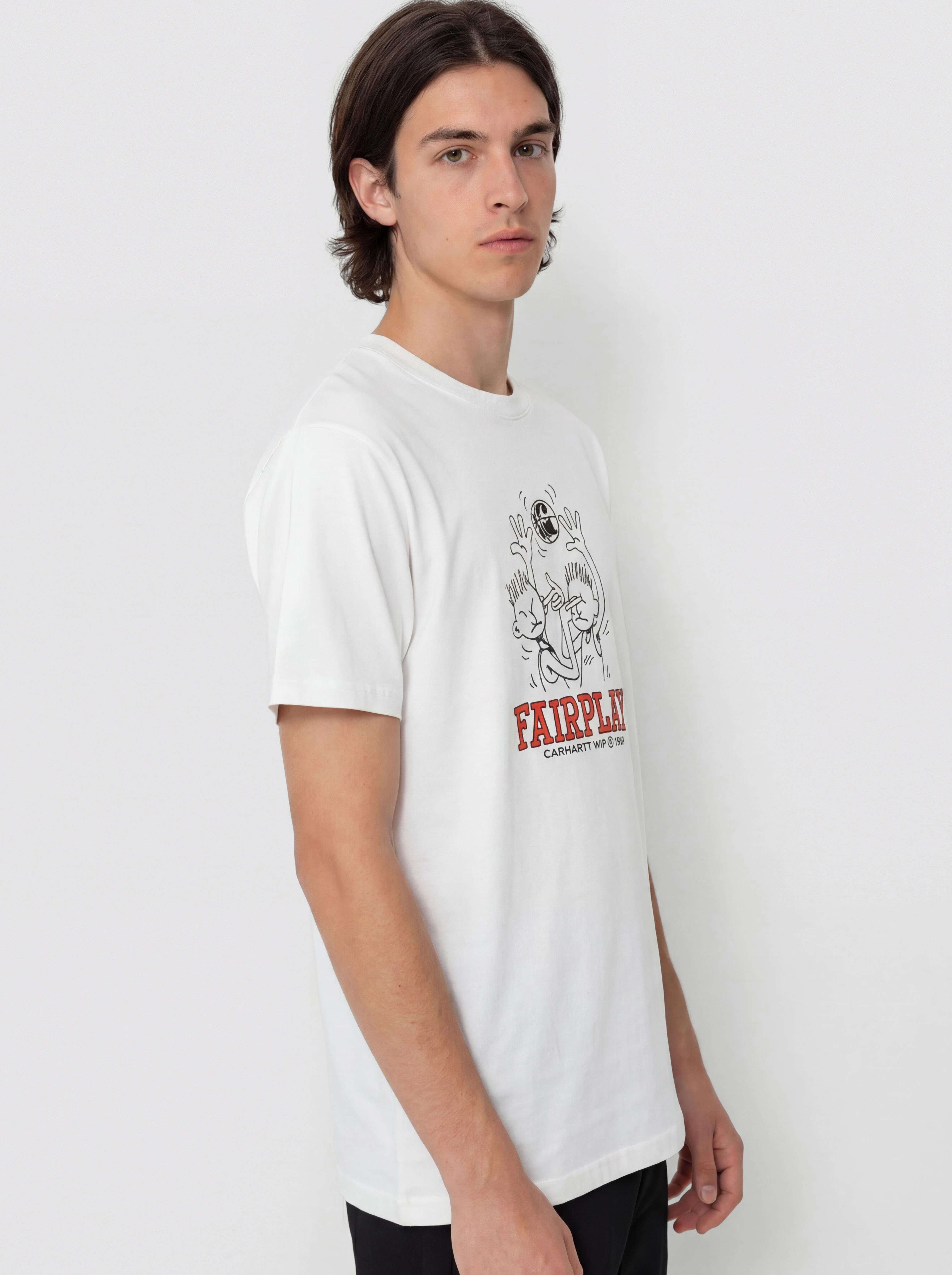 Tričko Carhartt WIP Fairplay (white)
