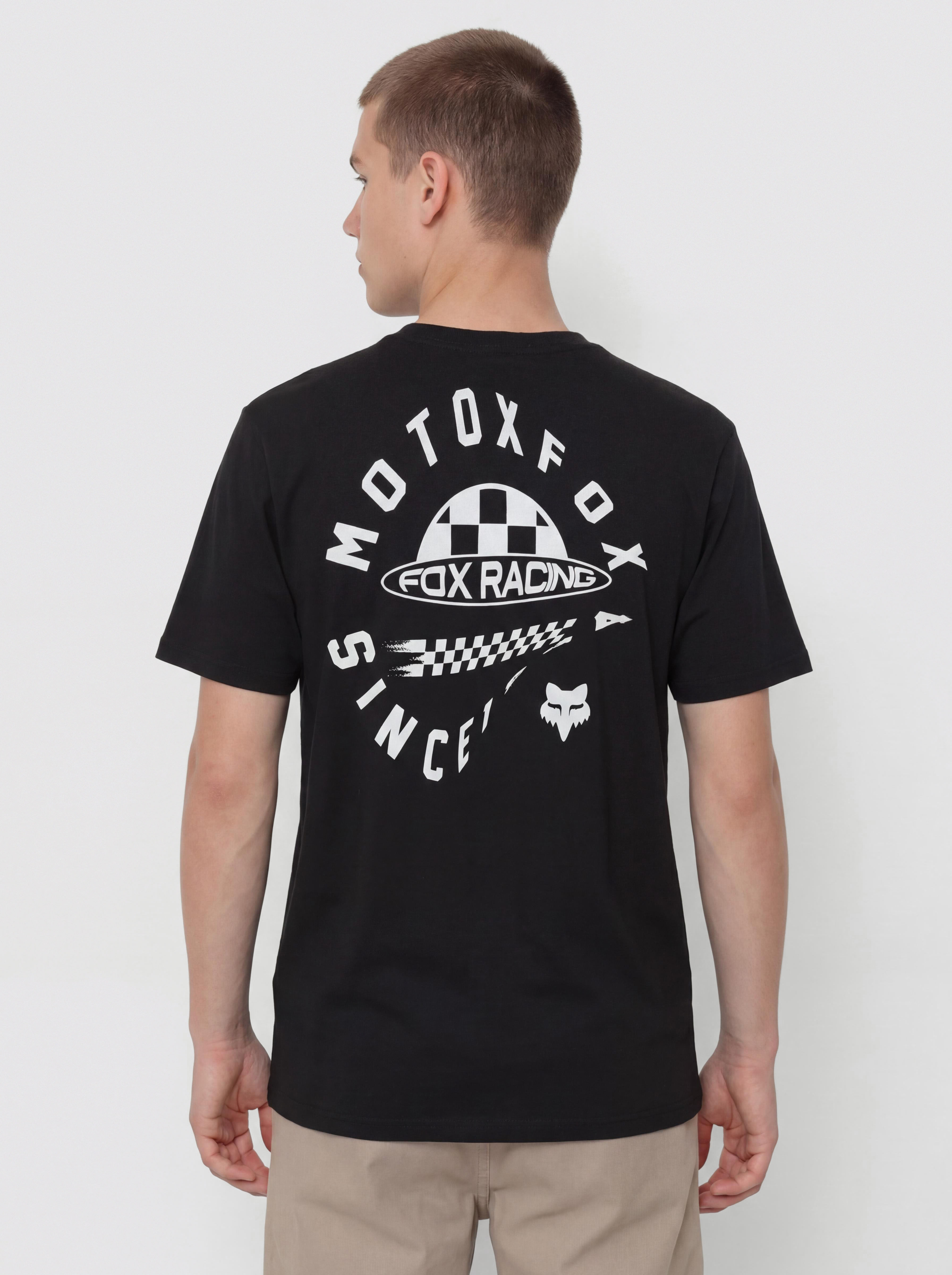 Tričko Fox Planet Moto (black)