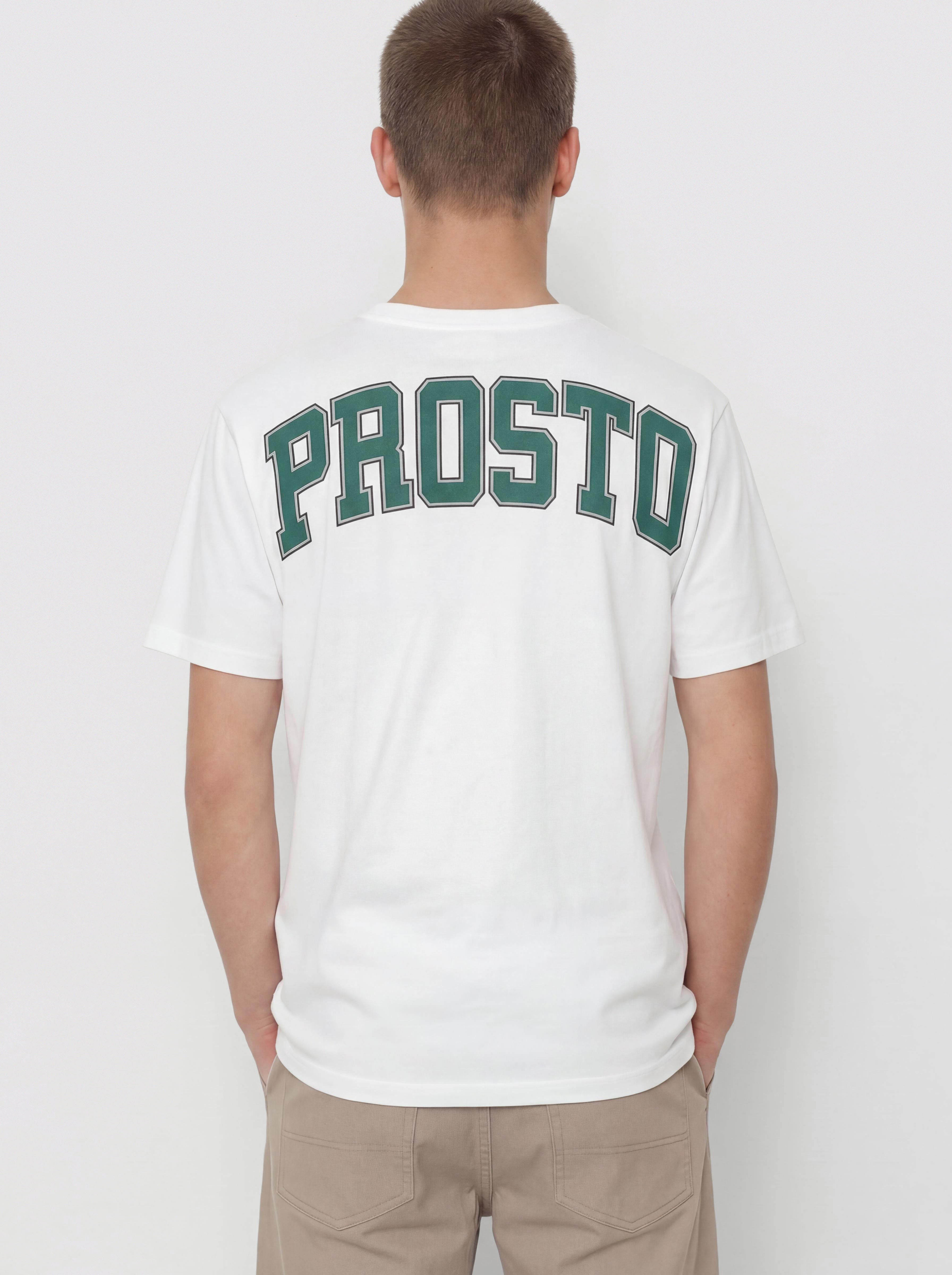 Tričko Prosto Varsy (white)