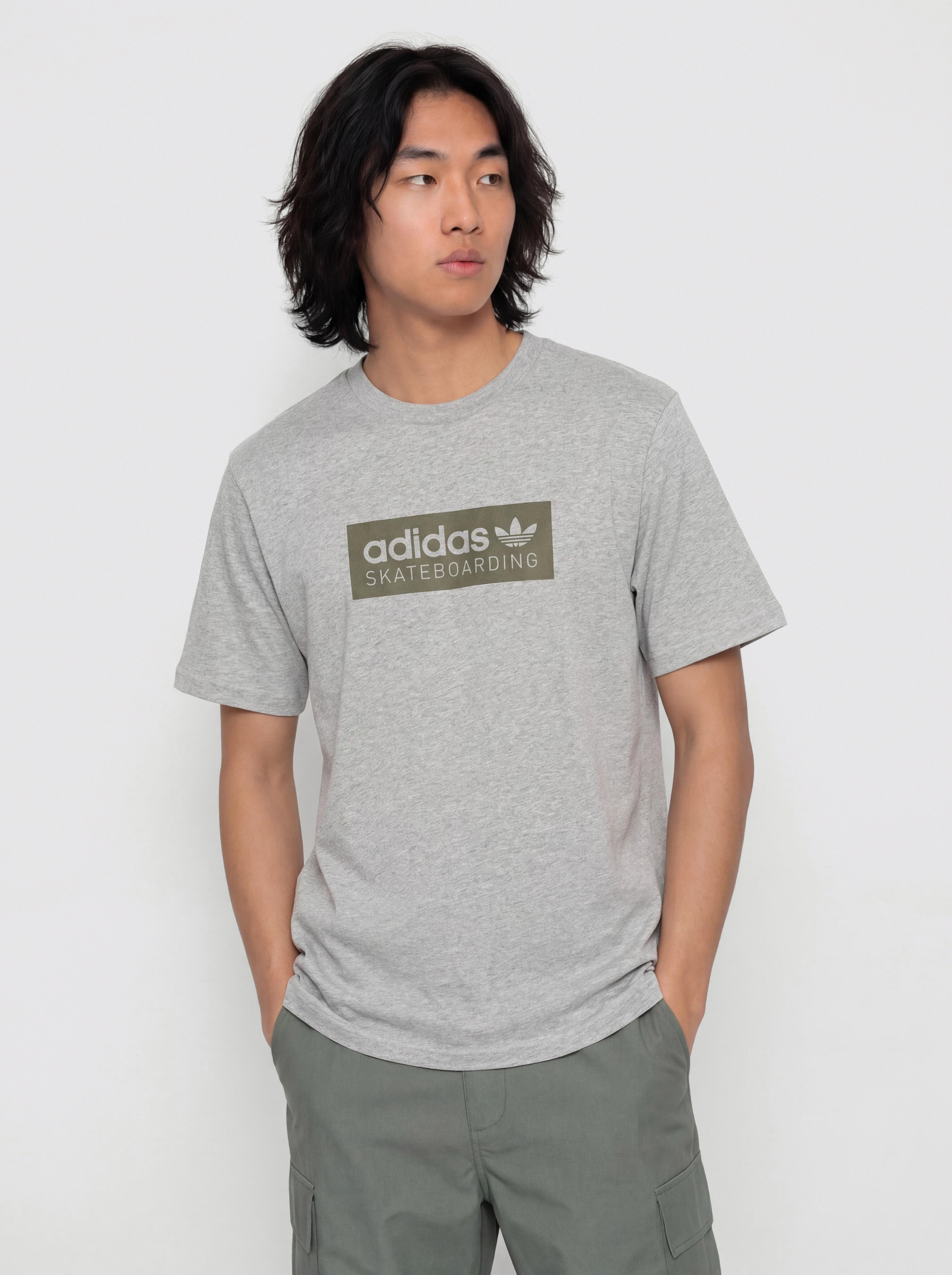 Tričko adidas Skt Logo (mgreyh)