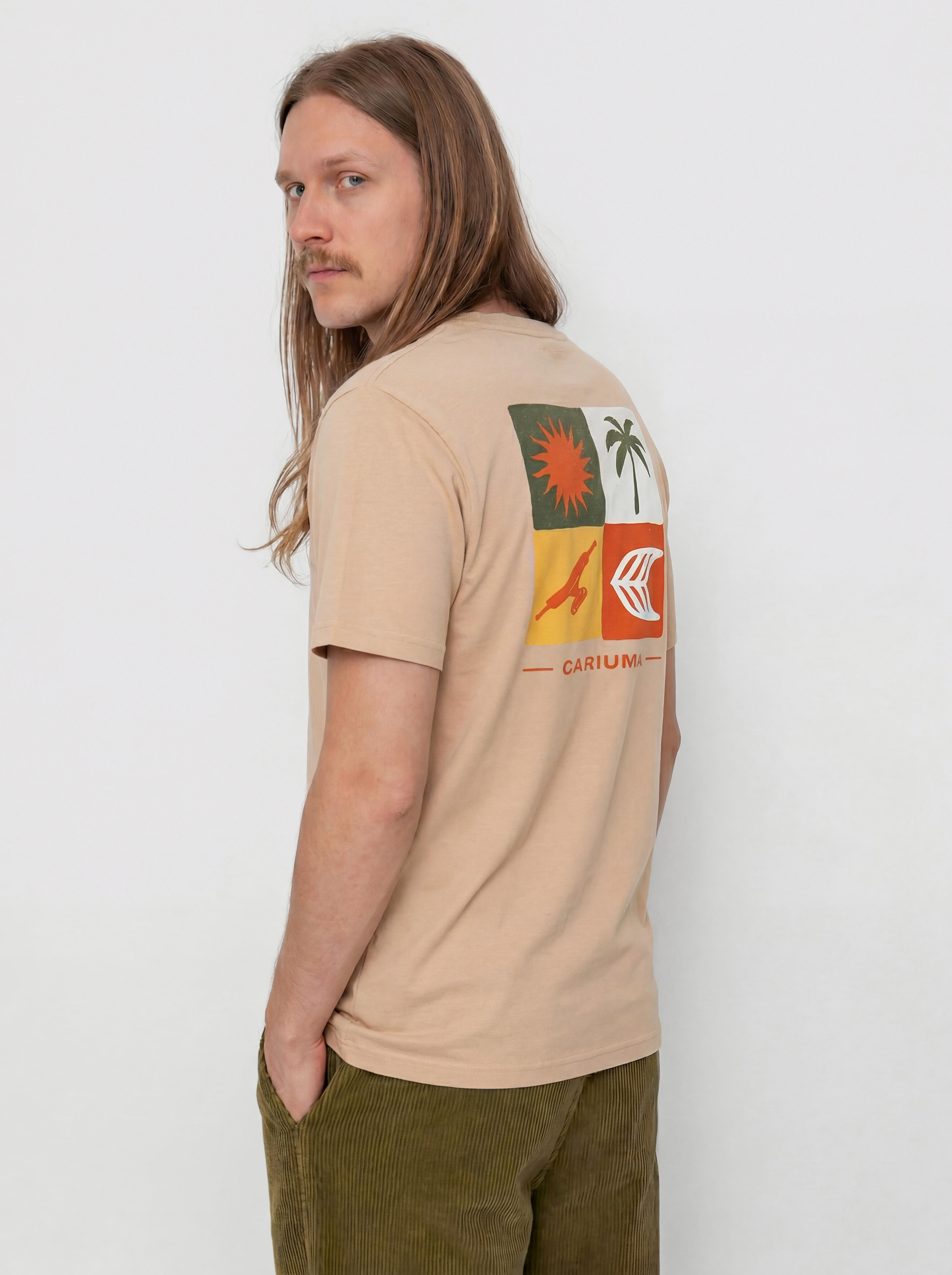 Tričko Cariuma Elements (sand)