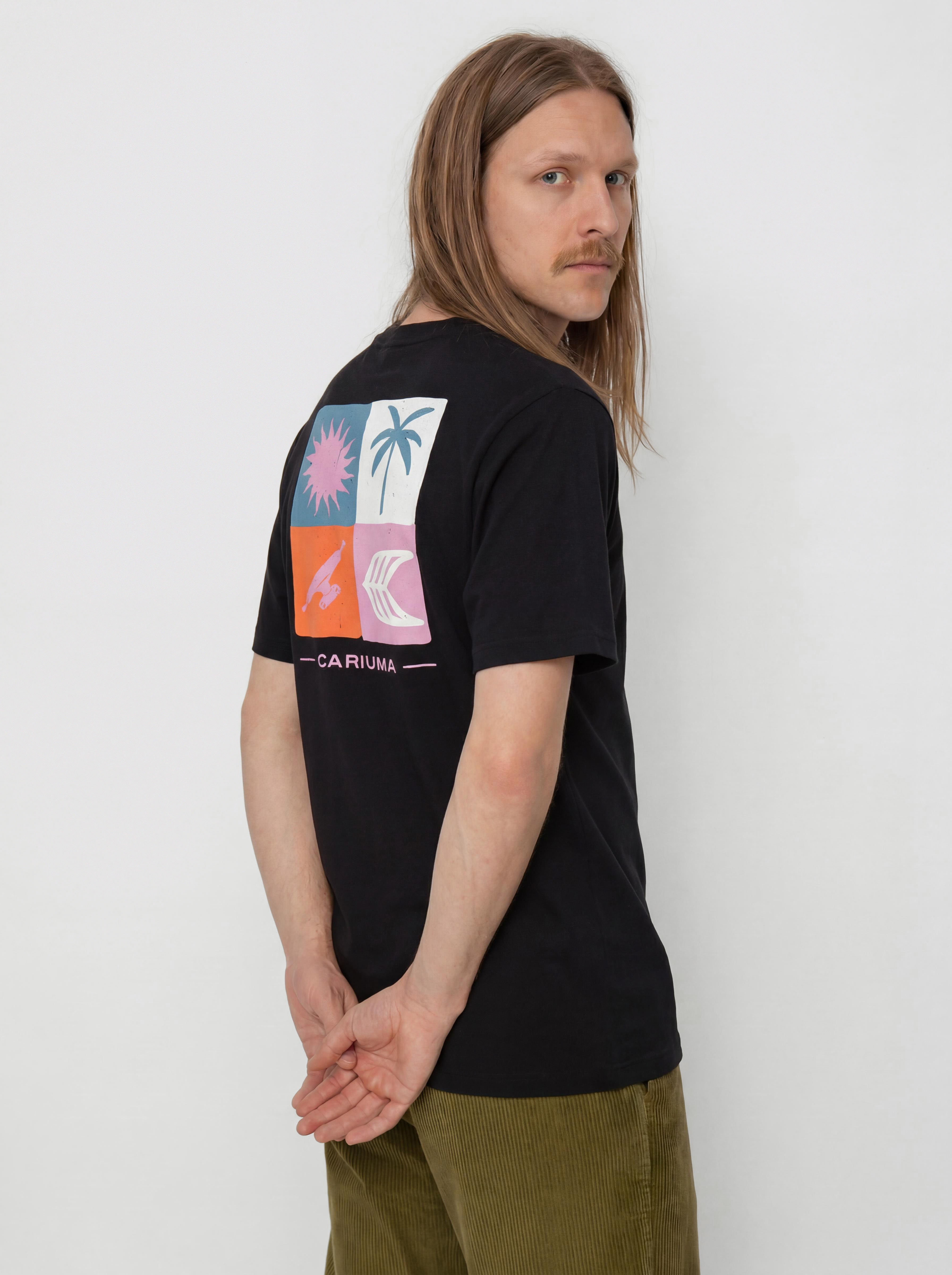 Tričko Cariuma Elements (black)